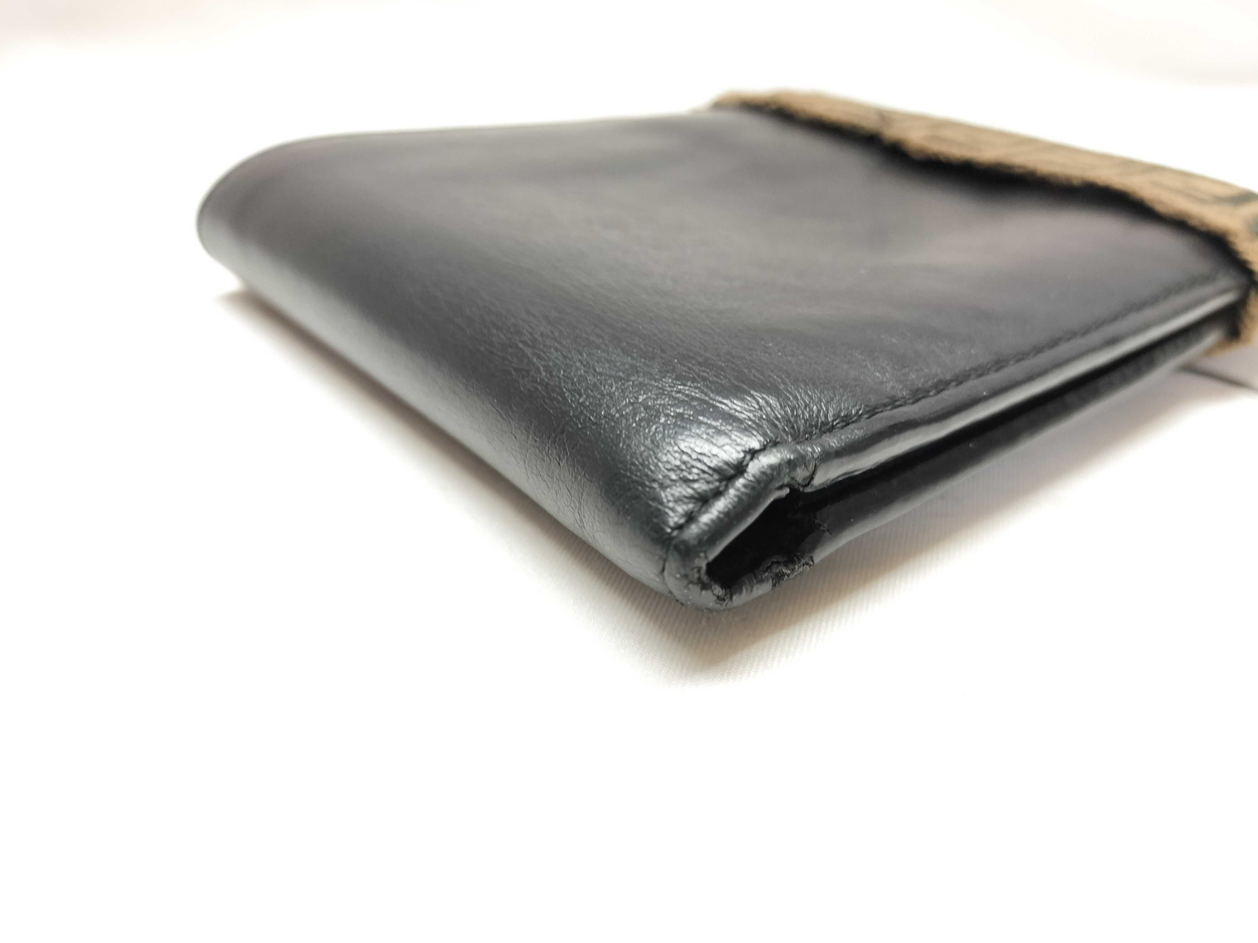 logo leather wallet — view 3
