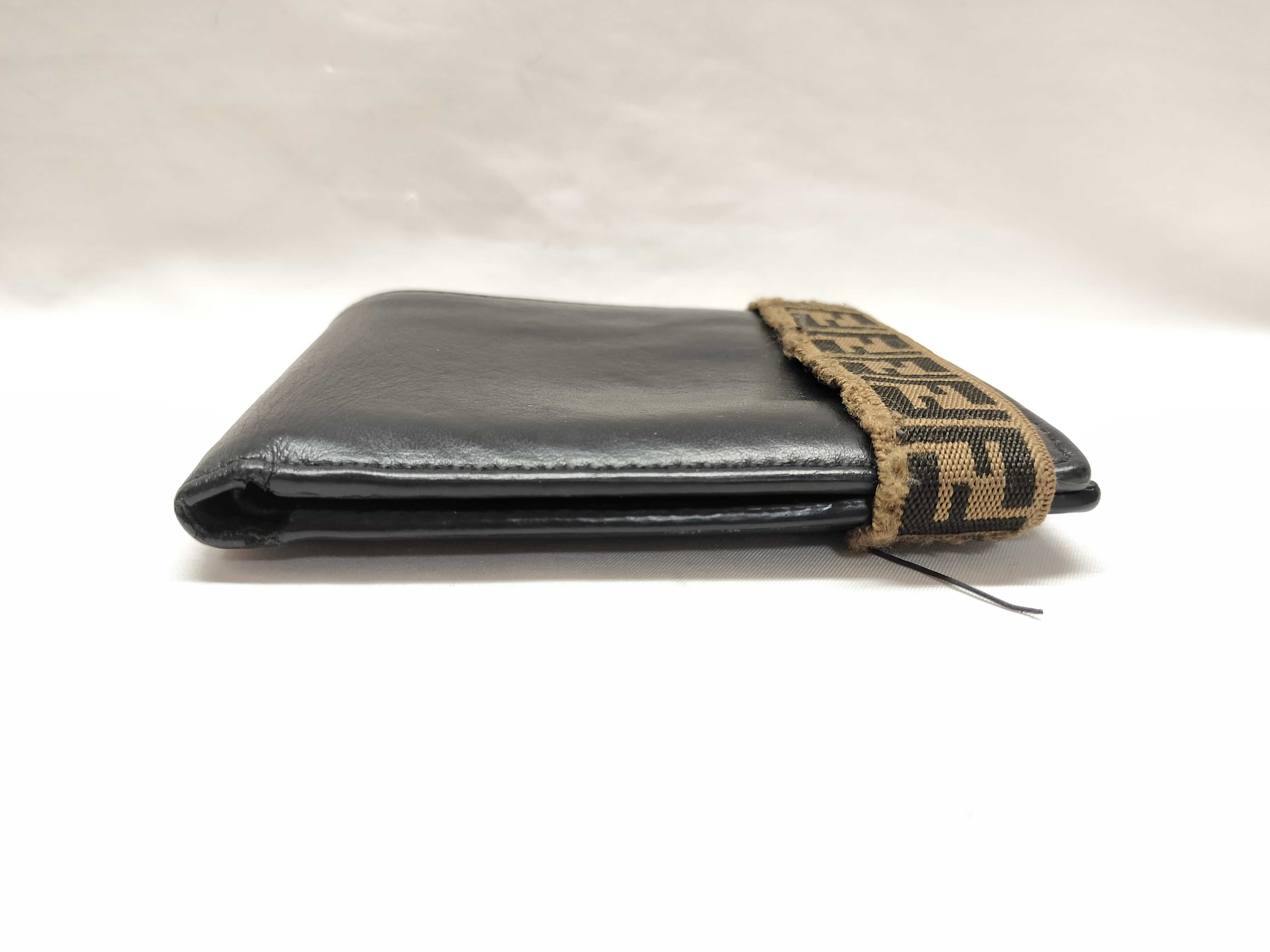 logo leather wallet — view 4