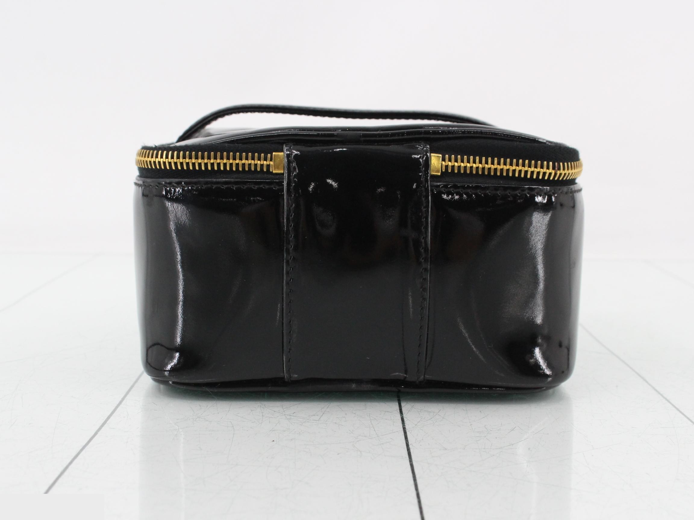 enamel Coco Mark vanity handbag, serial number 4. — view 2