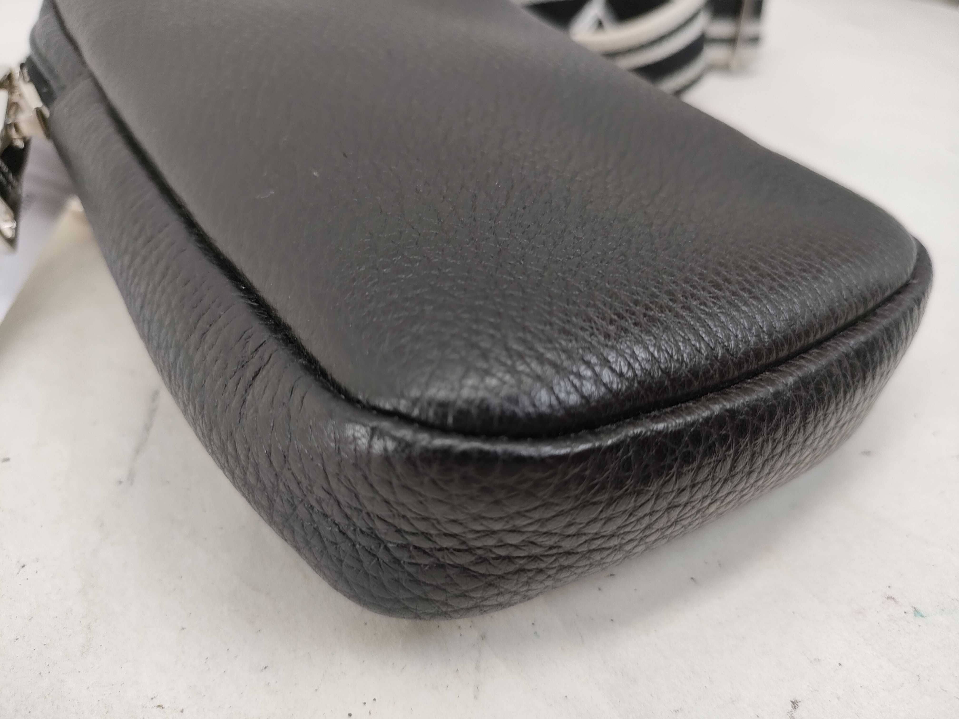 FR- Vitello Daino Shoulder bag Black 1BP027 Bag — view 5