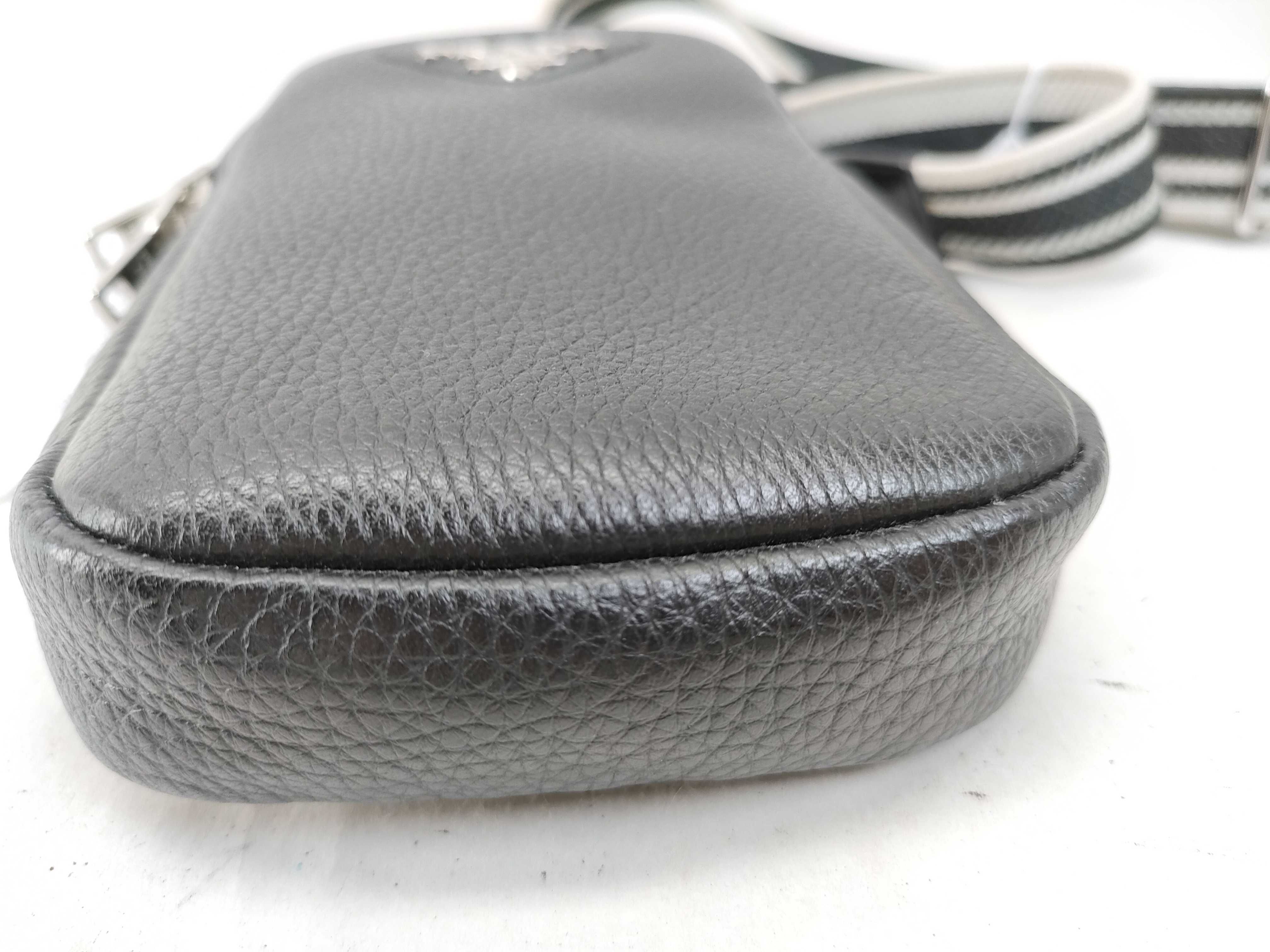 FR- Vitello Daino Shoulder bag Black 1BP027 Bag — view 6
