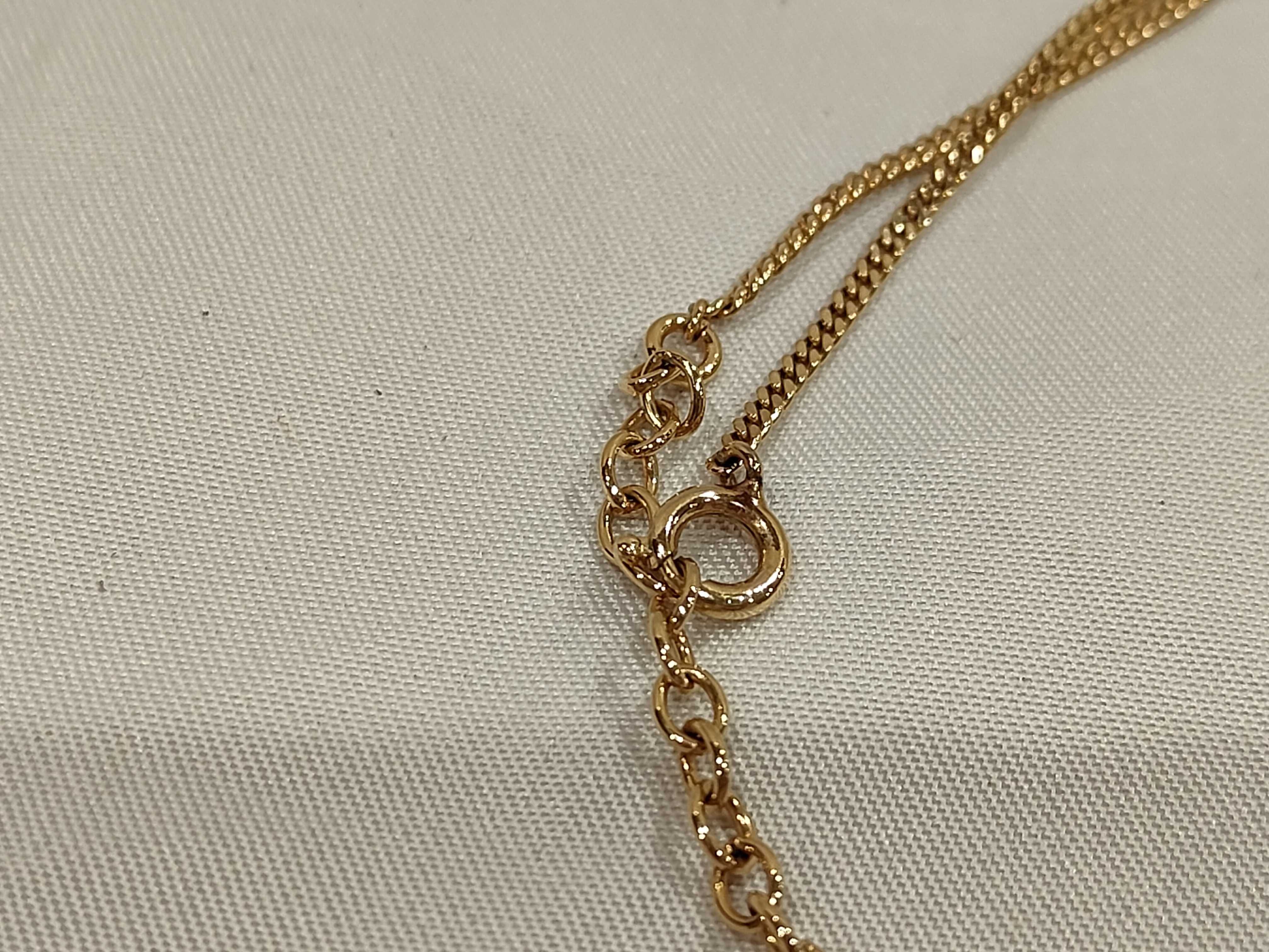 Rhinestone CD Logo Necklace — view 5
