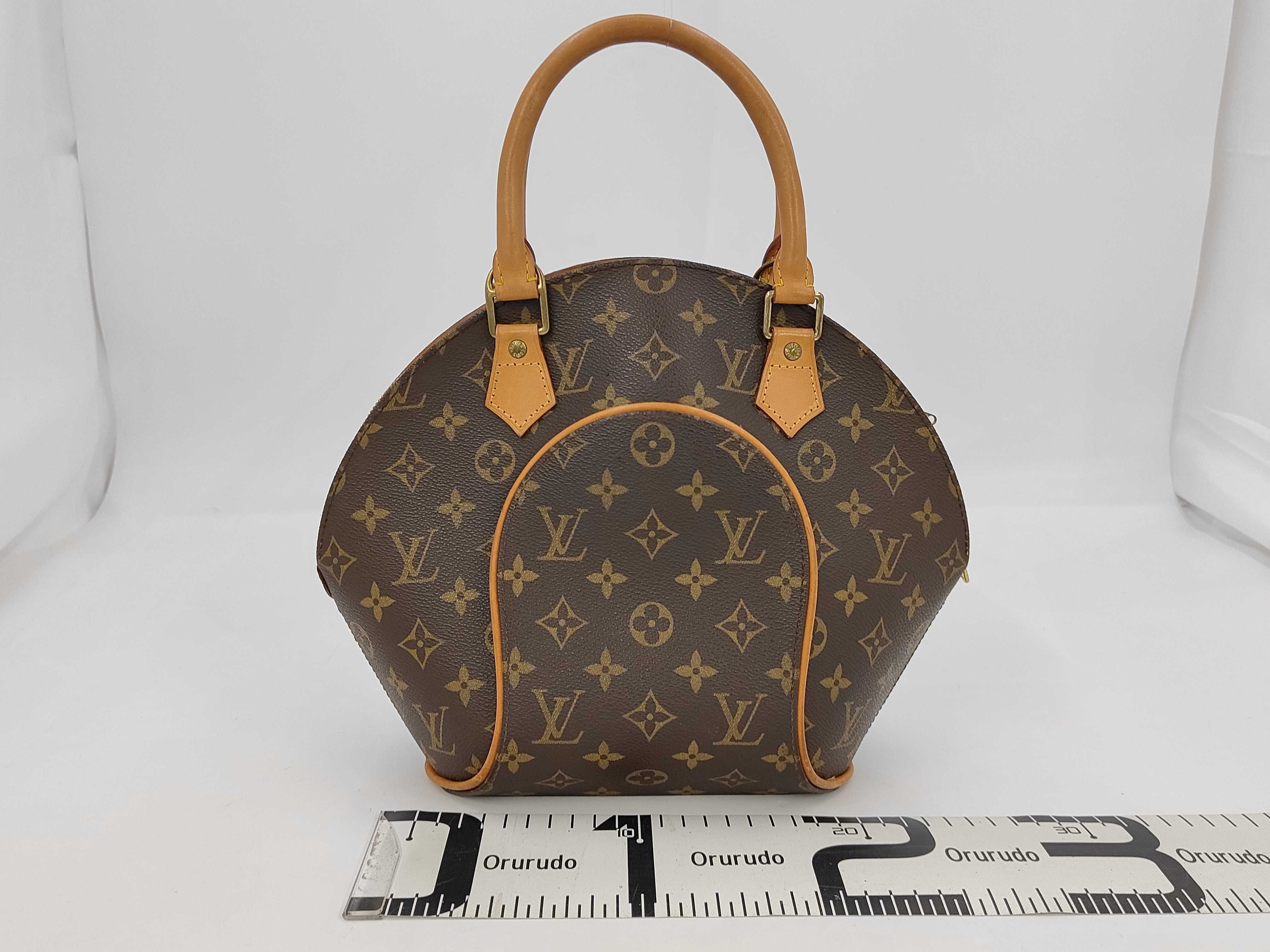 PH- Ellipse Hand Bag Monogram Canvas Brown M51127 Handbag — view 2