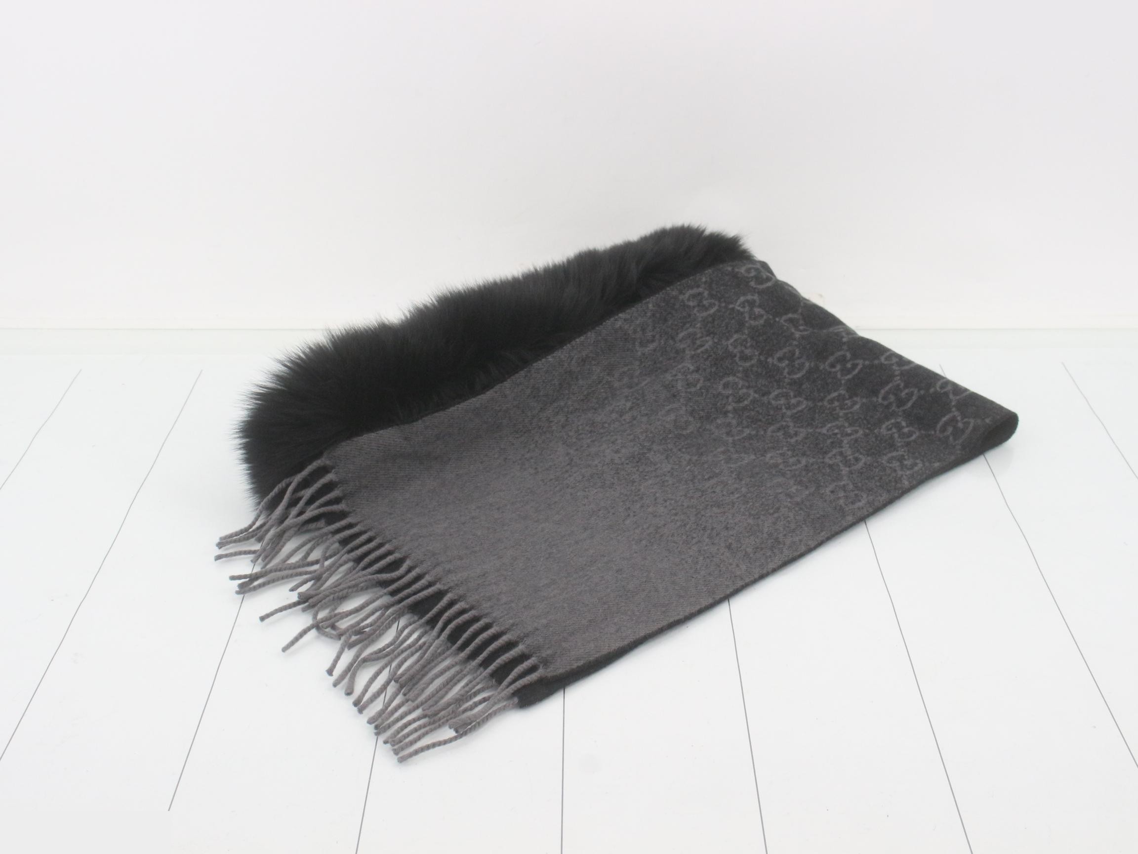 Fox, 100% Cashmere, Black