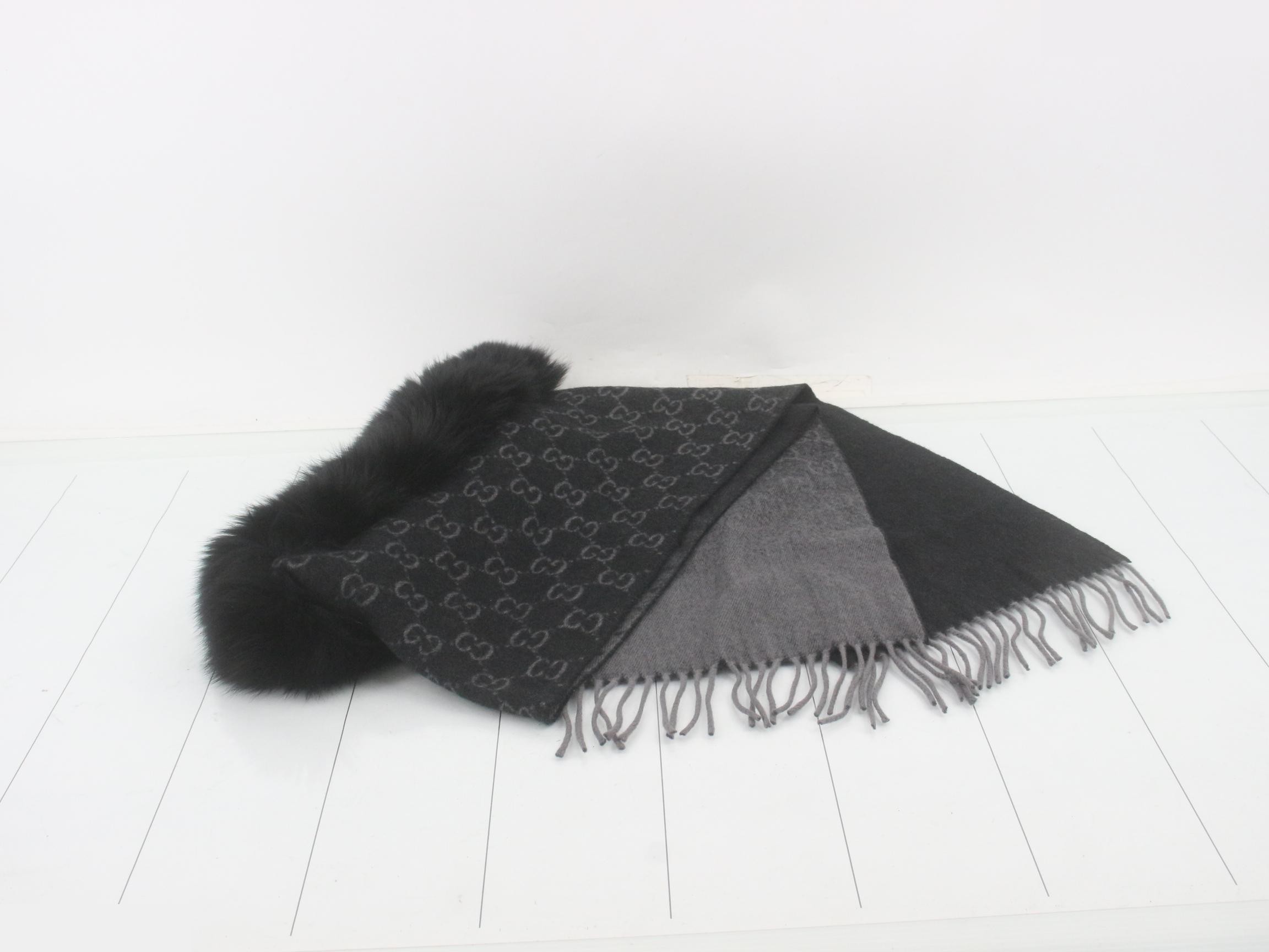 Fox, 100% Cashmere, Black — view 3