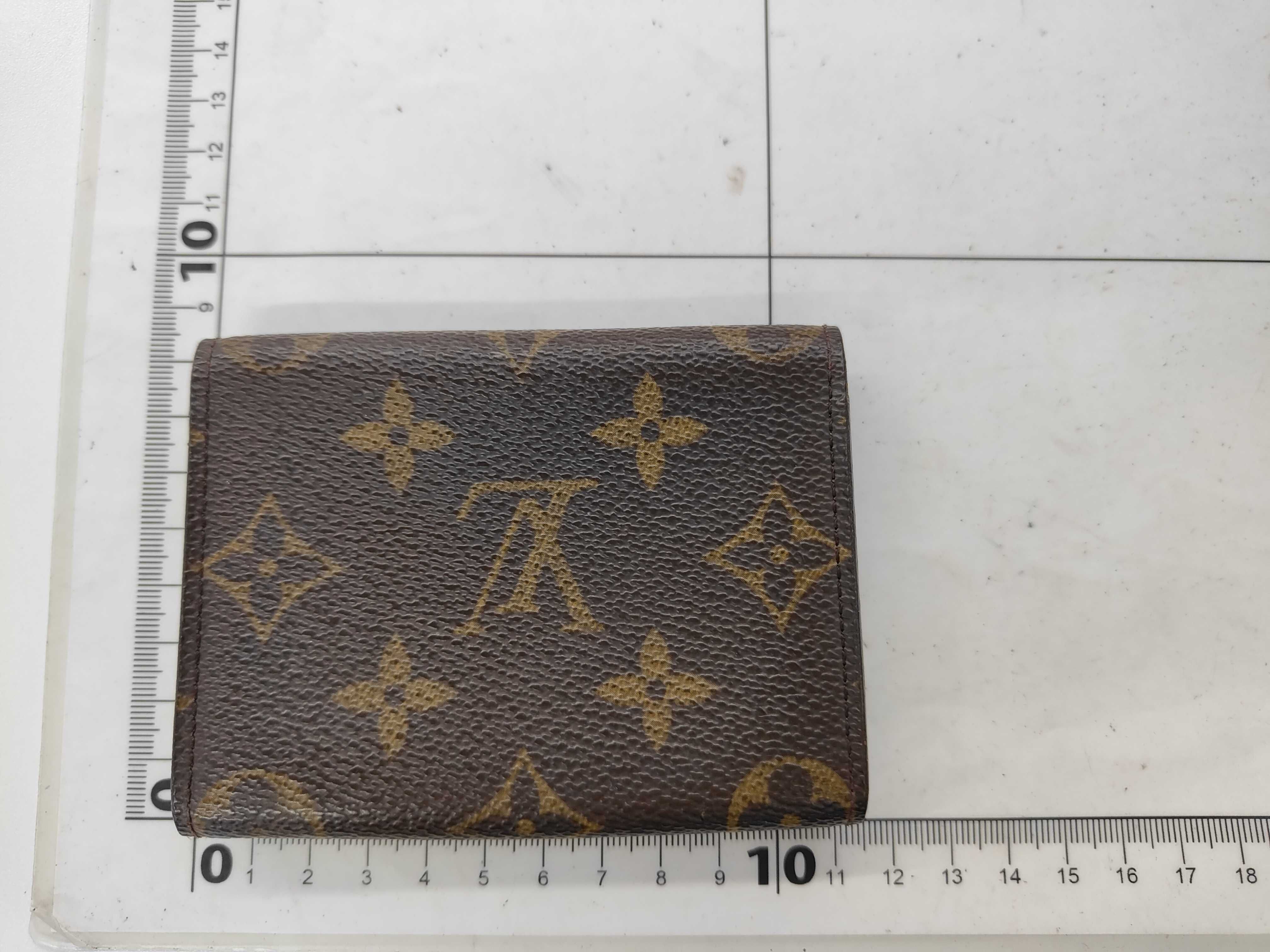Monogram Visite Card Case (Card Case/Pass Case/Business Card Holder) — view 2