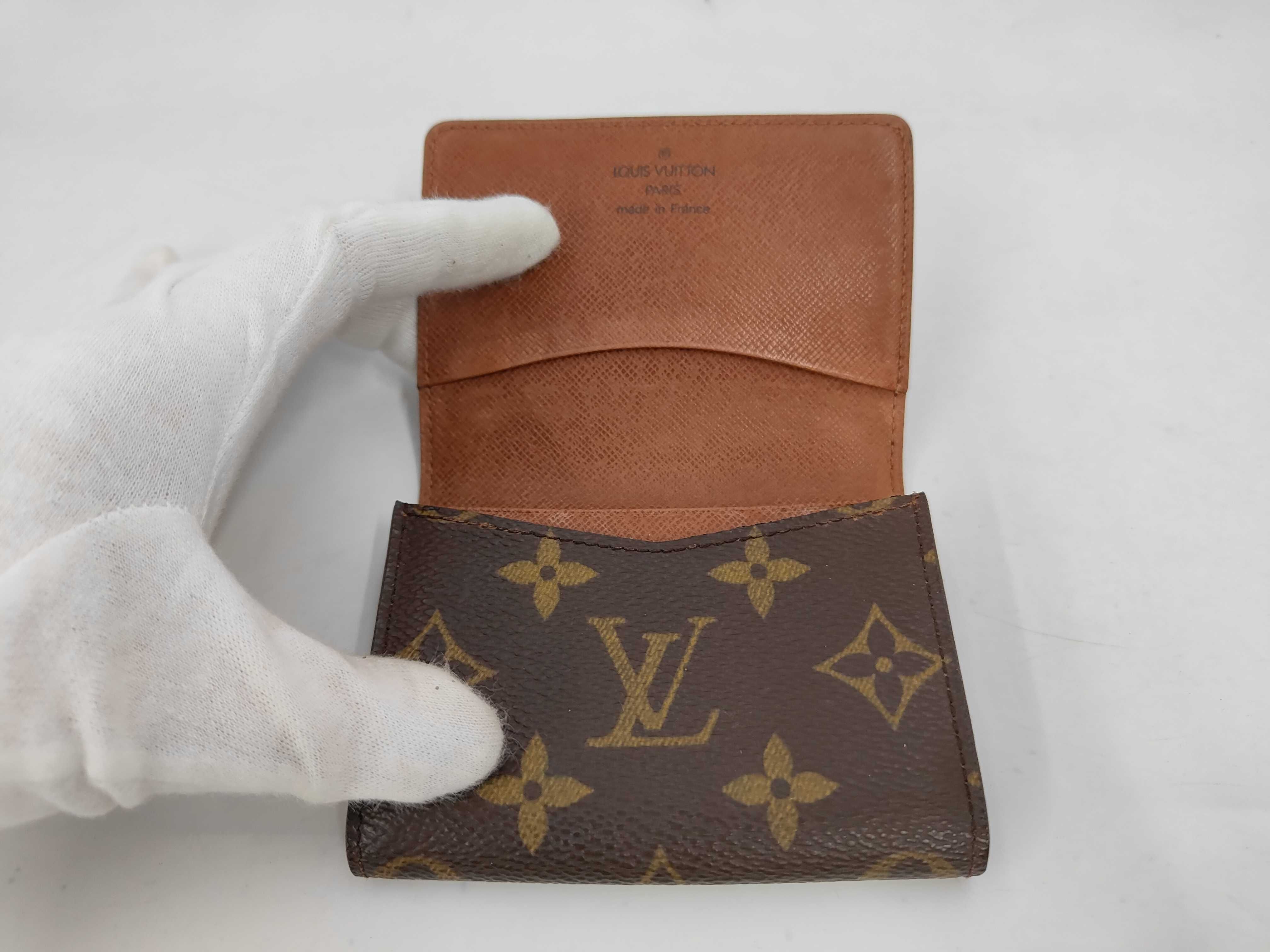 Monogram Visite Card Case (Card Case/Pass Case/Business Card Holder) — view 8
