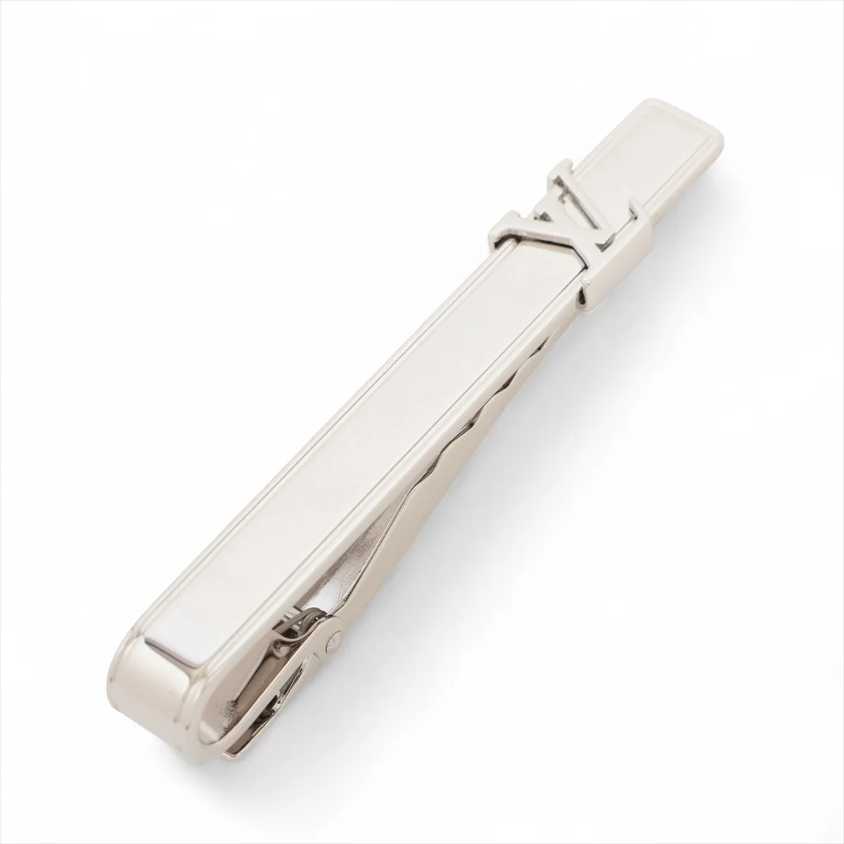 M61981 Pin Scravat LV Initials RM3235 Tie Clip GP Silver