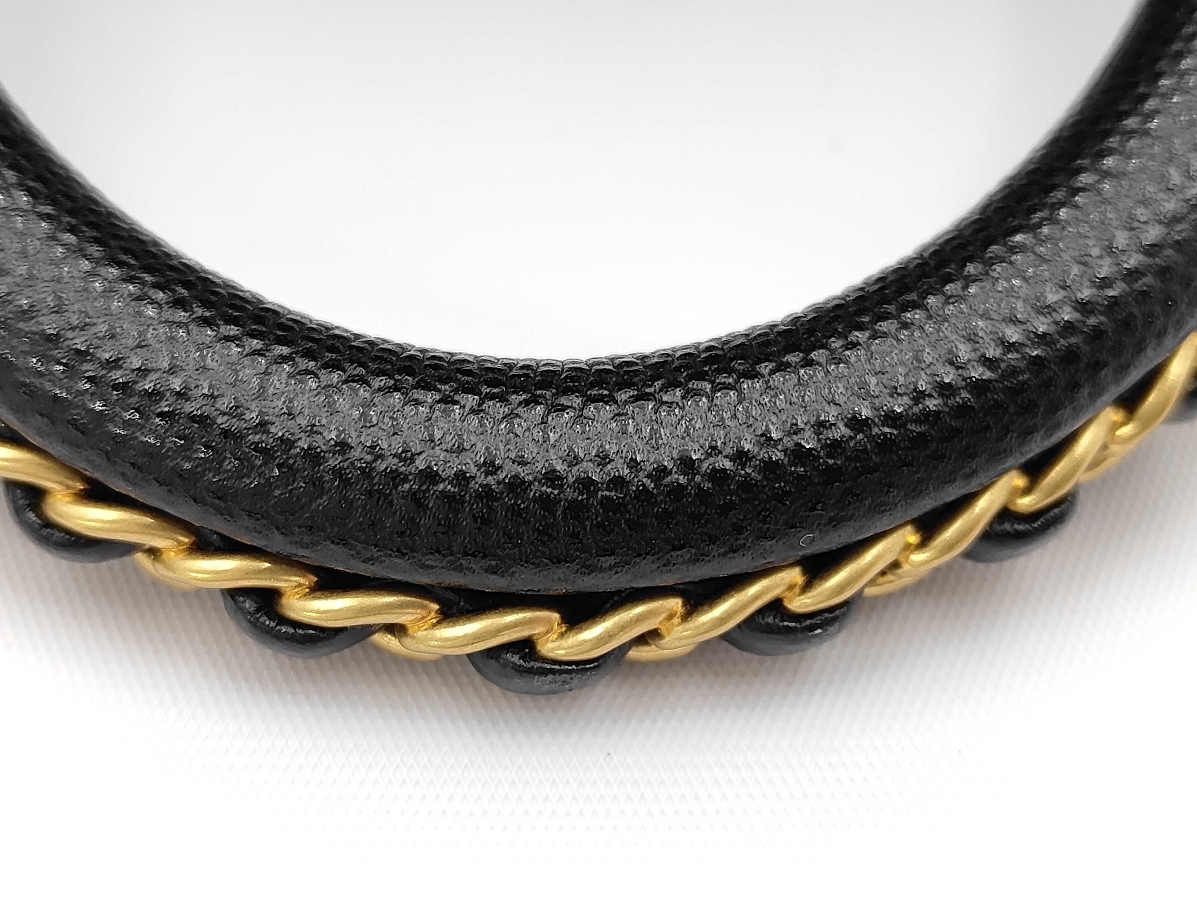 Coco Handle 19 XXS Chain Top Handle Matelassé Caviar Skin Black Gold Hardware AS2215 Shoulder Bag — view 4