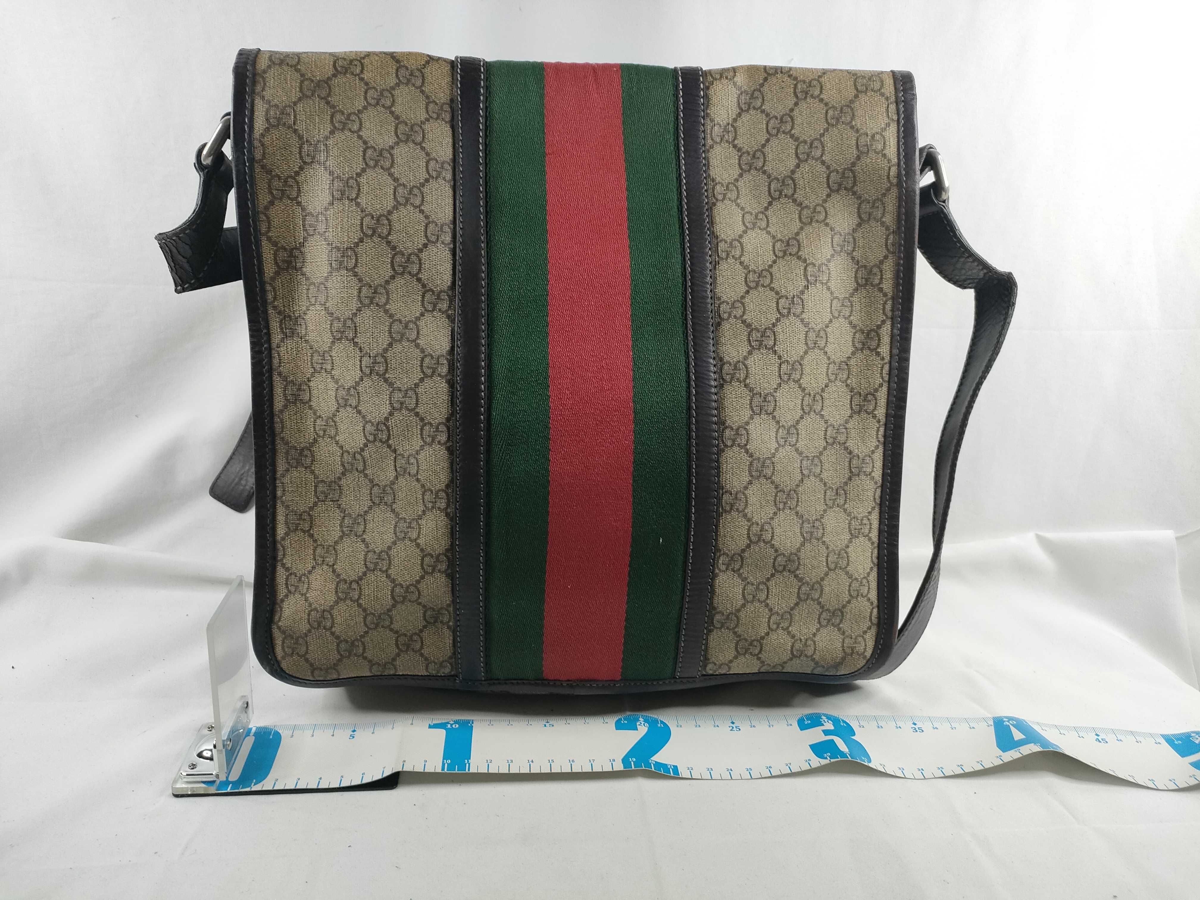 GG Supreme Shoulder Bag, Gucci GG Supreme Shoulder Bag, Sherry Line Messenger Shoulder Bag — view 2