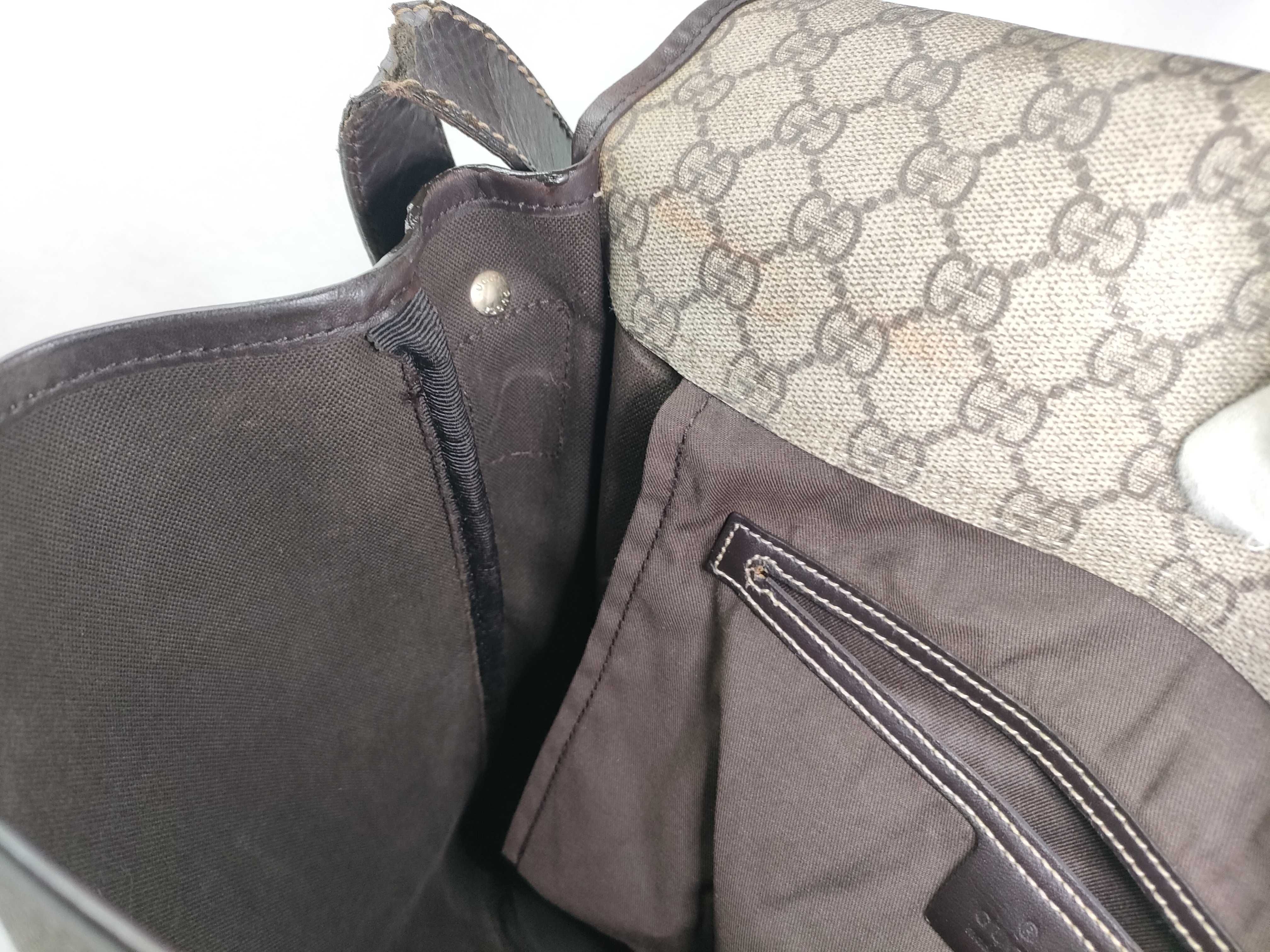 GG Supreme Shoulder Bag, Gucci GG Supreme Shoulder Bag, Sherry Line Messenger Shoulder Bag — view 11