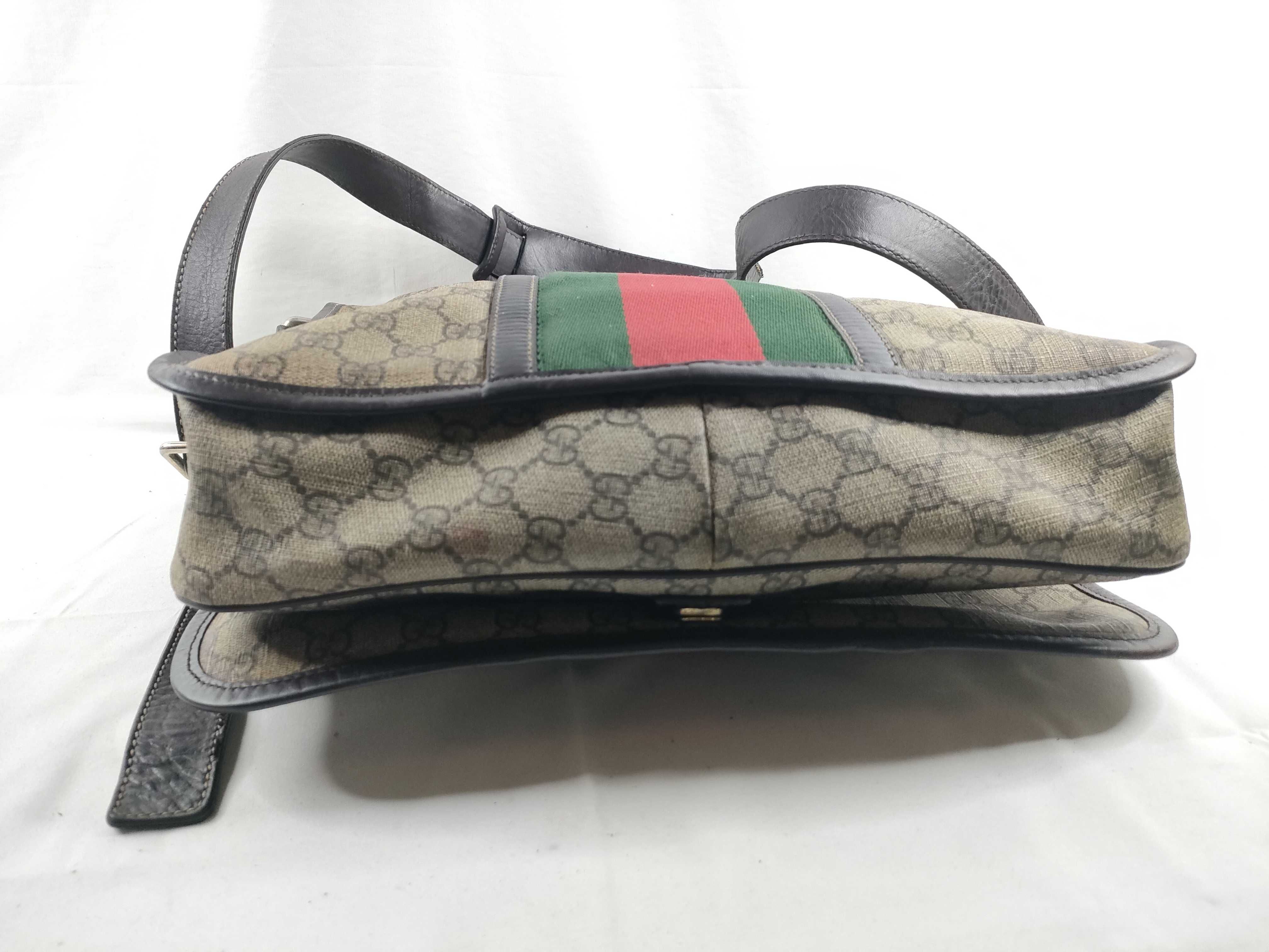 GG Supreme Shoulder Bag, Gucci GG Supreme Shoulder Bag, Sherry Line Messenger Shoulder Bag — view 4