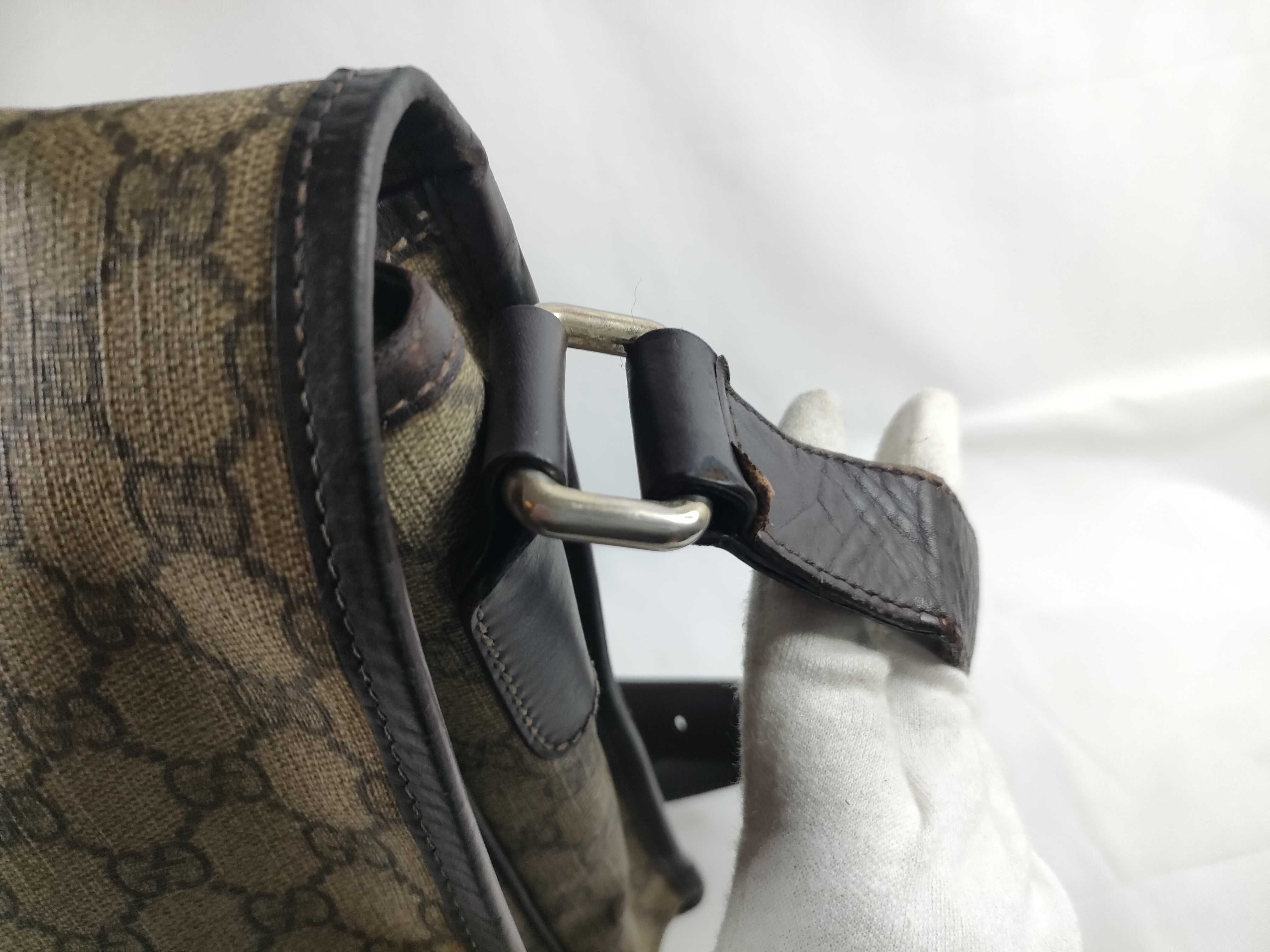 GG Supreme Shoulder Bag, Gucci GG Supreme Shoulder Bag, Sherry Line Messenger Shoulder Bag — view 8