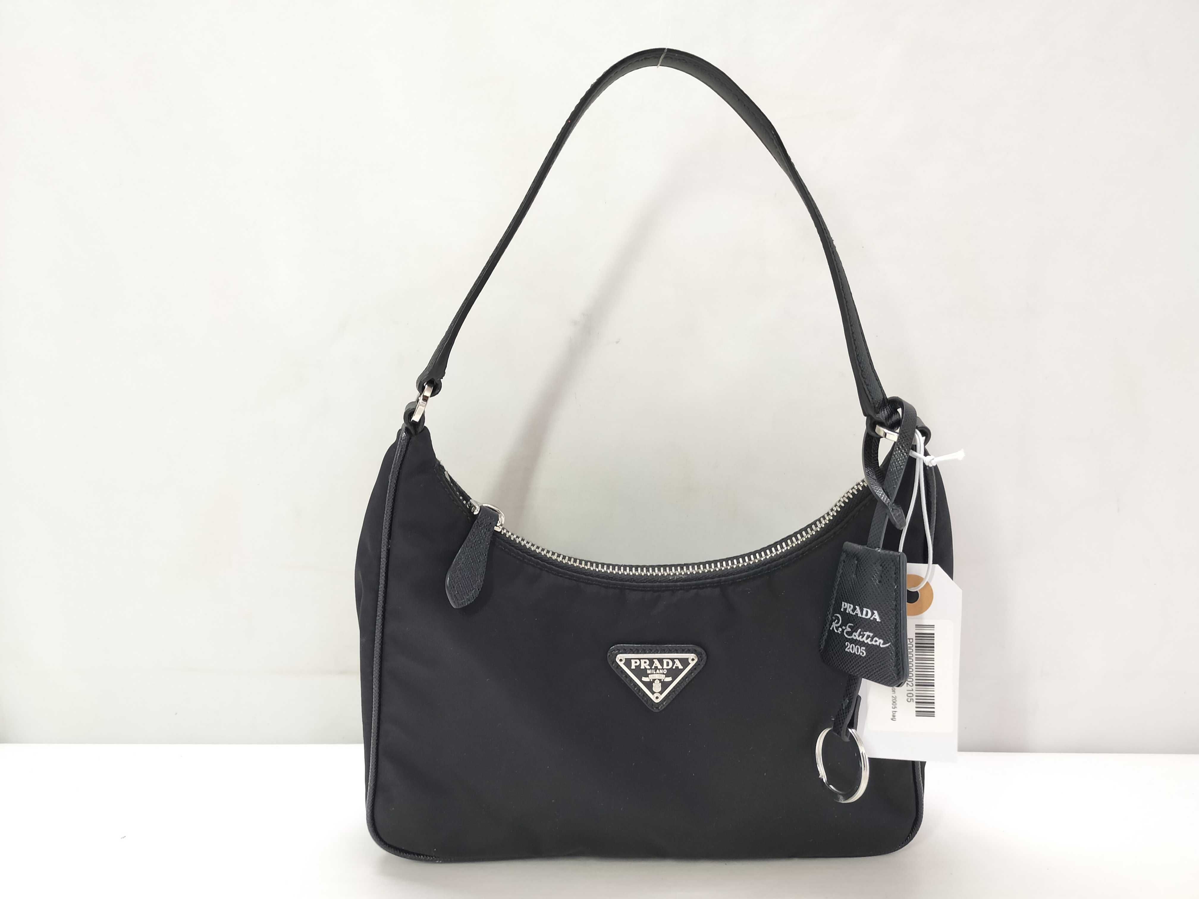 Nylon QT-black Re-Edition 2005 bag pouch