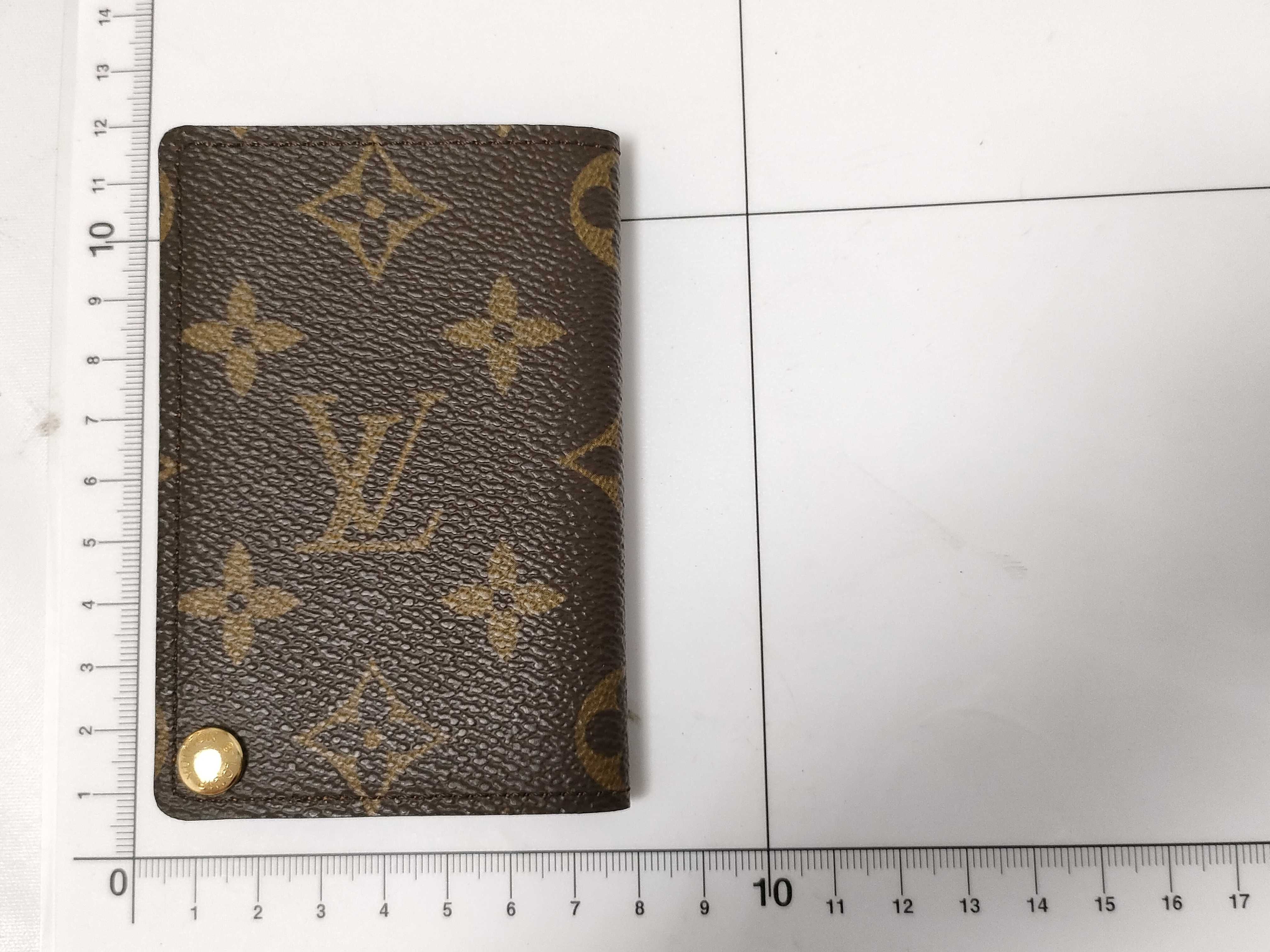 Monogram Vuitton Monogram Portecarte Credit Pression Card Case Pass Case M60937 CT0071 Card Case — view 3