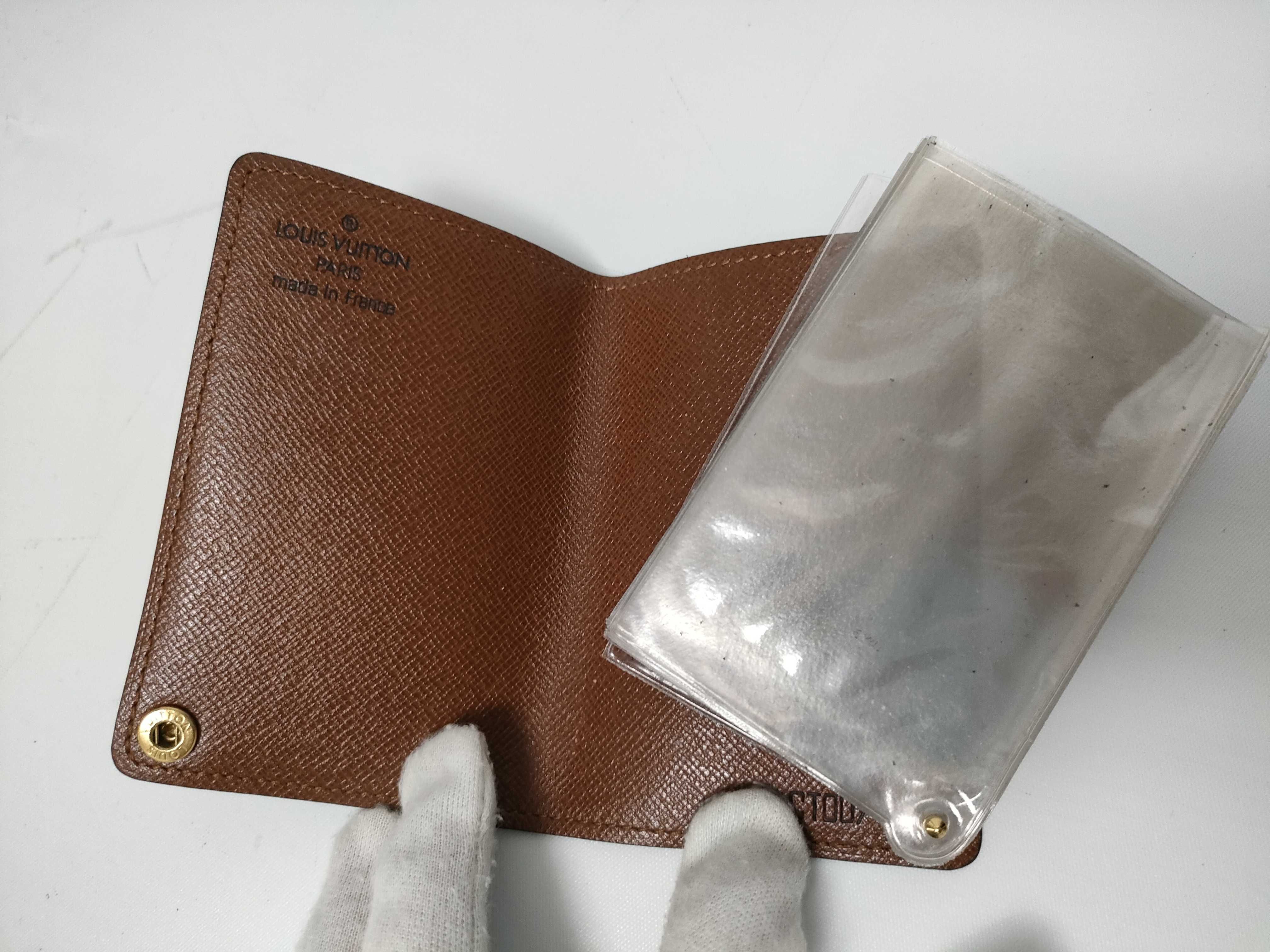 Monogram Vuitton Monogram Portecarte Credit Pression Card Case Pass Case M60937 CT0071 Card Case — view 10
