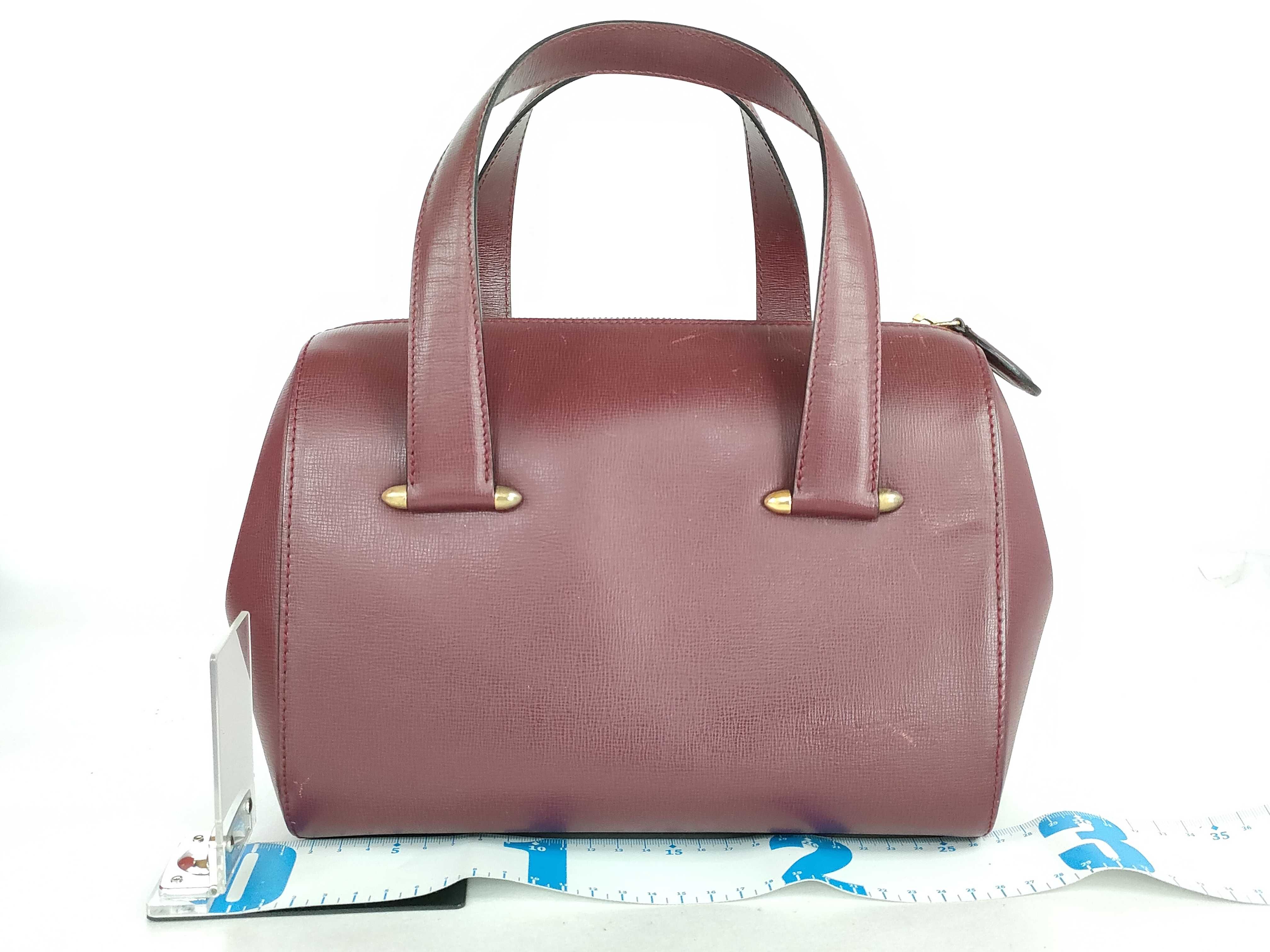 Boston bag, Bordeaux, handbag — view 2