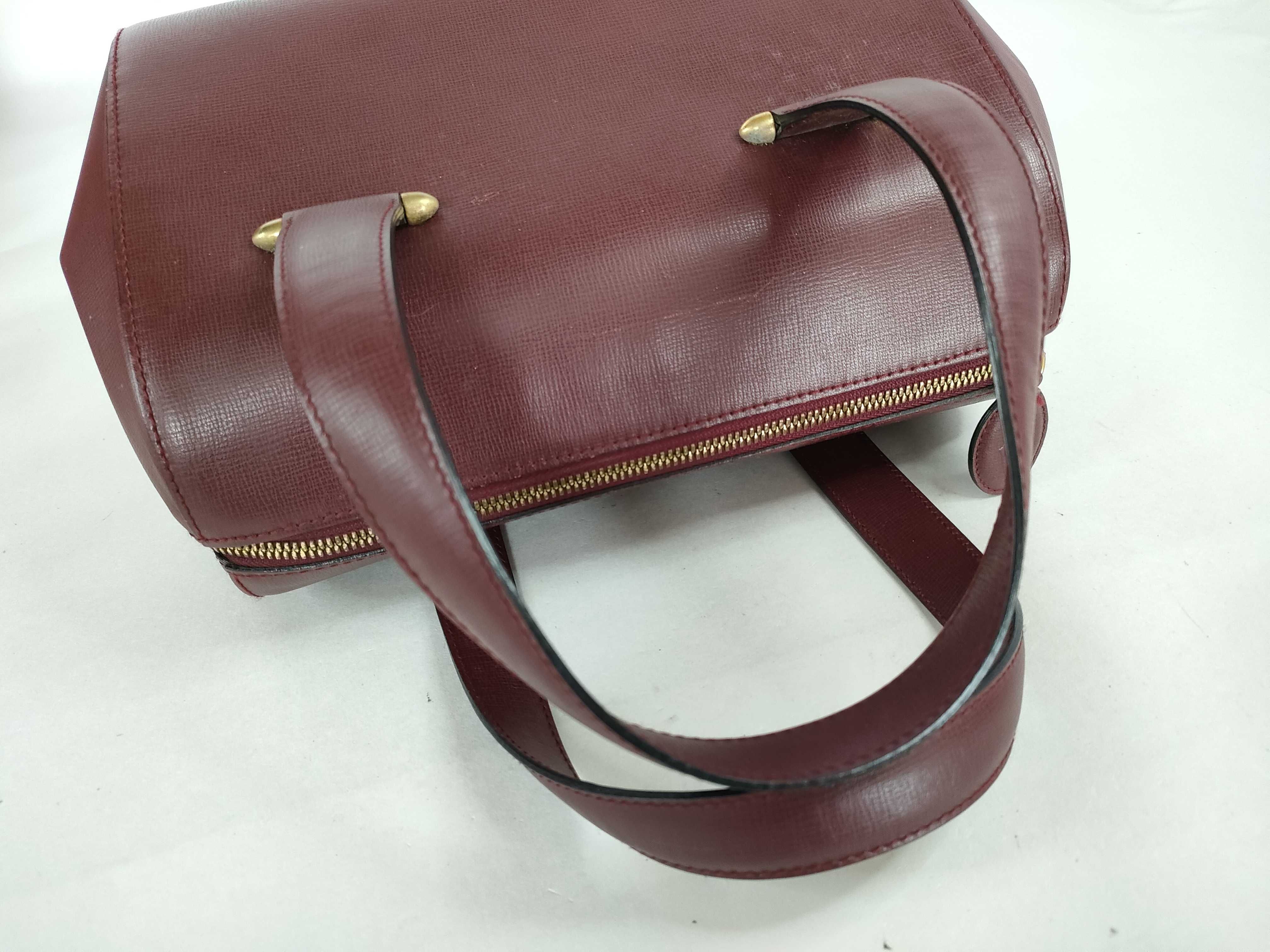 Boston bag, Bordeaux, handbag — view 3