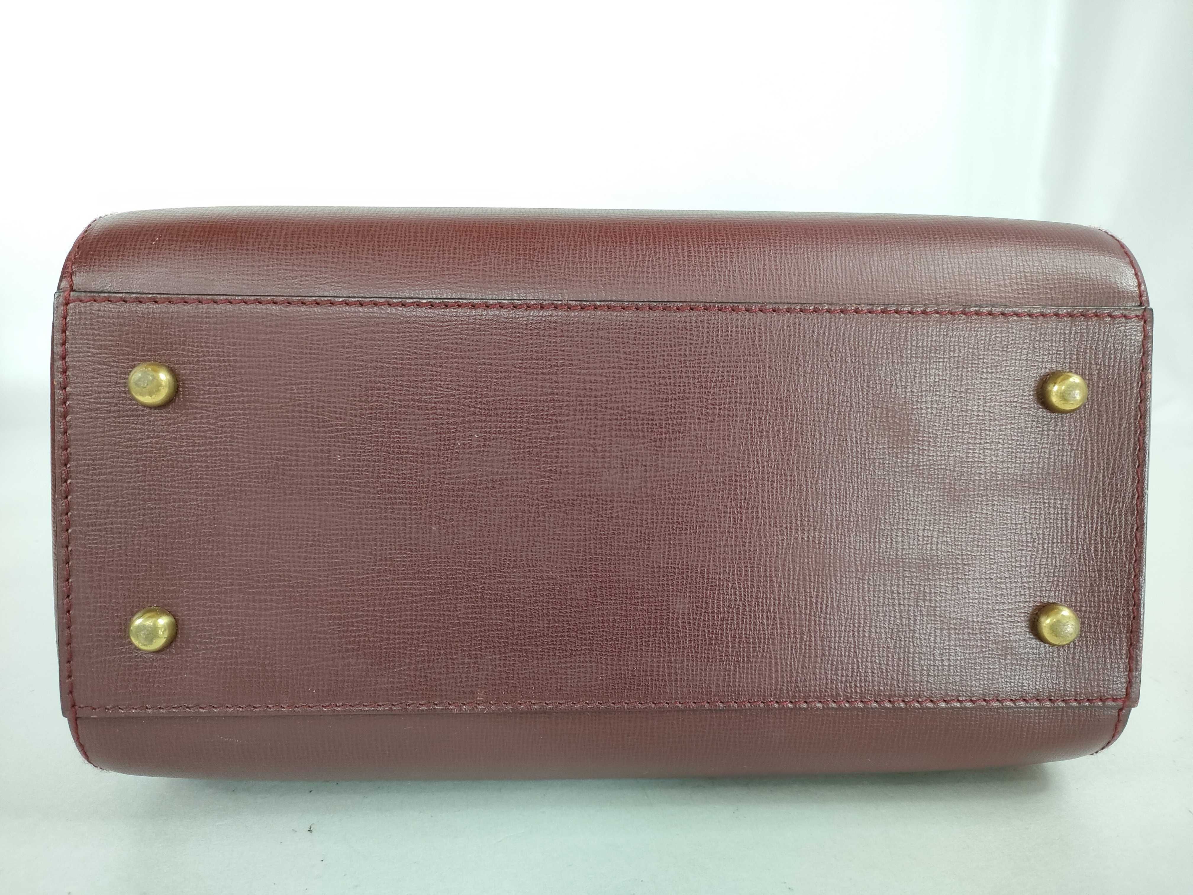 Boston bag, Bordeaux, handbag — view 7