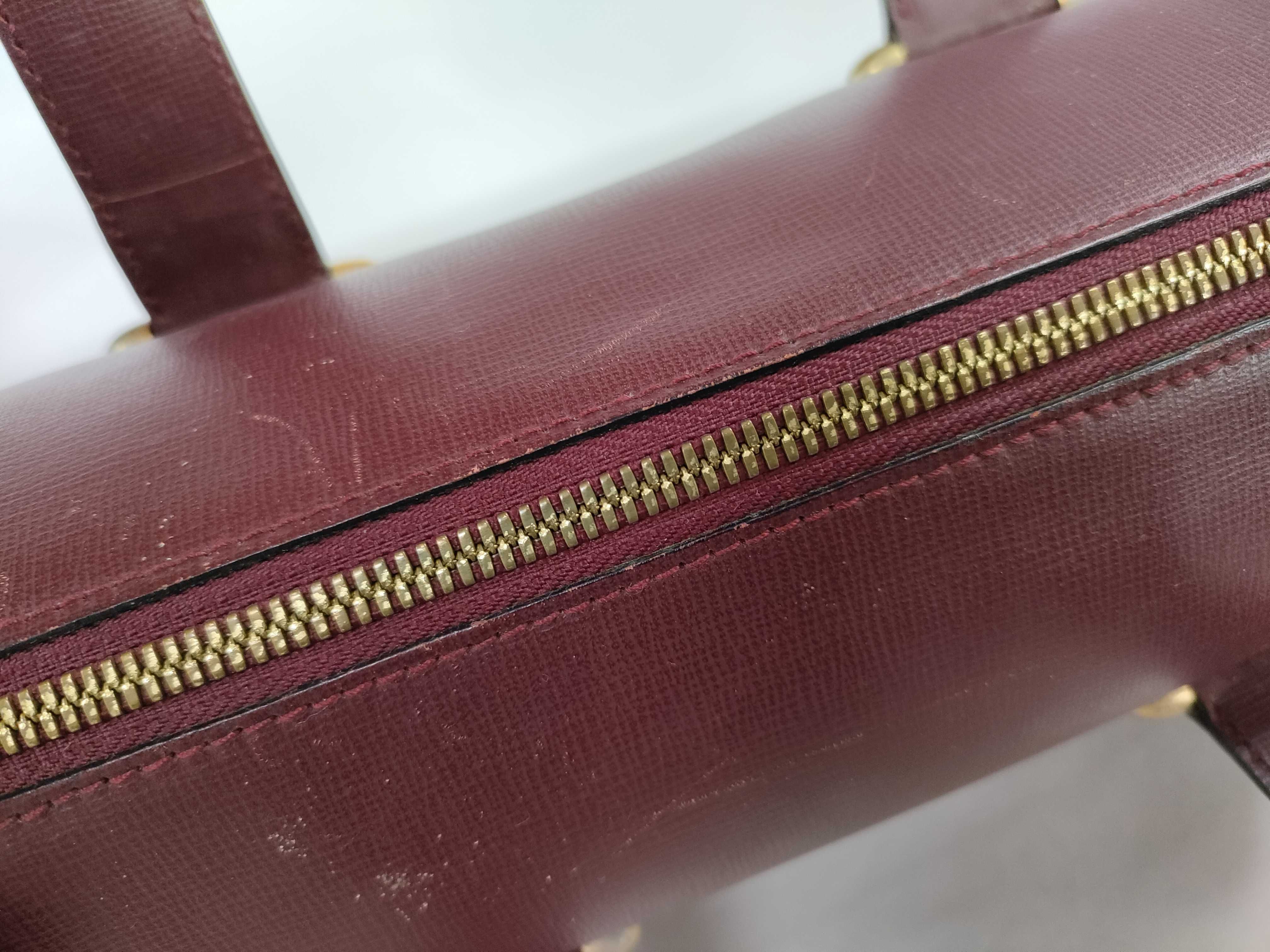 Boston bag, Bordeaux, handbag — view 8
