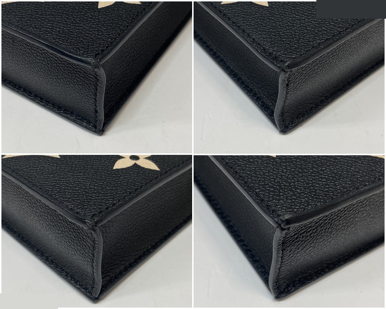Monogram Empreinte Petite Sac Plat 2-Way Bag, Black — view 6
