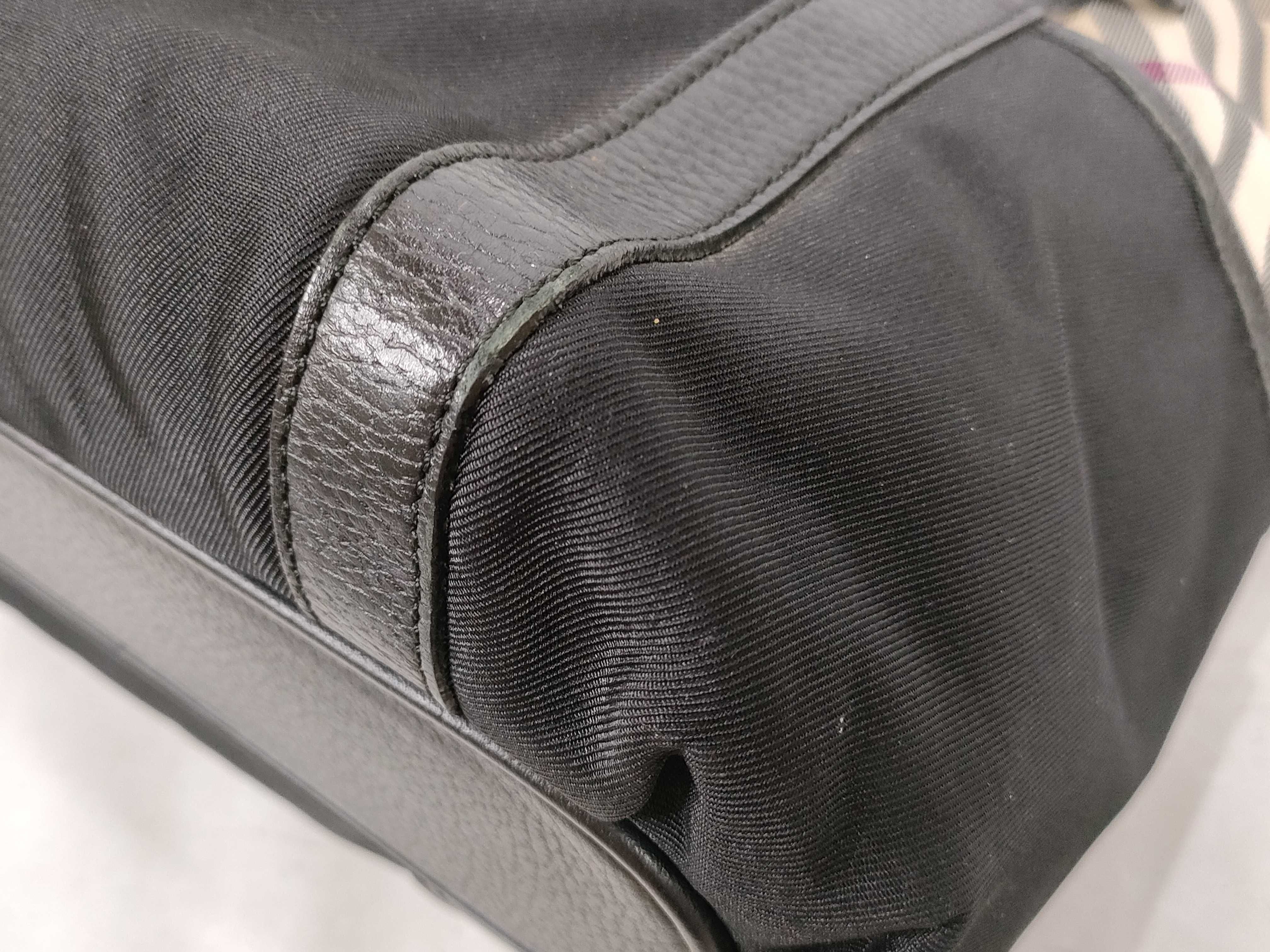 Check Canvas Handbag — view 7