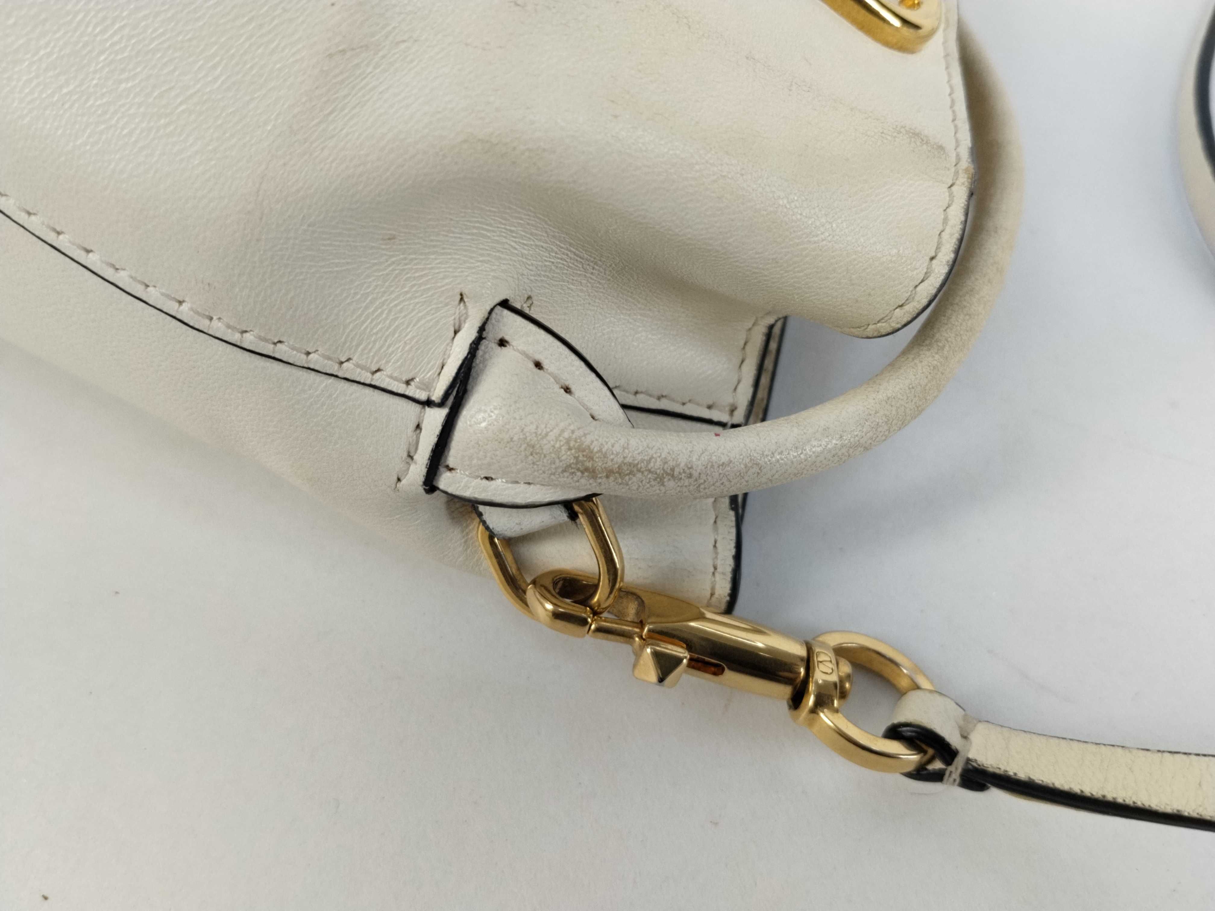 Shoulder Bag Leather White Shoulder Bag — view 5