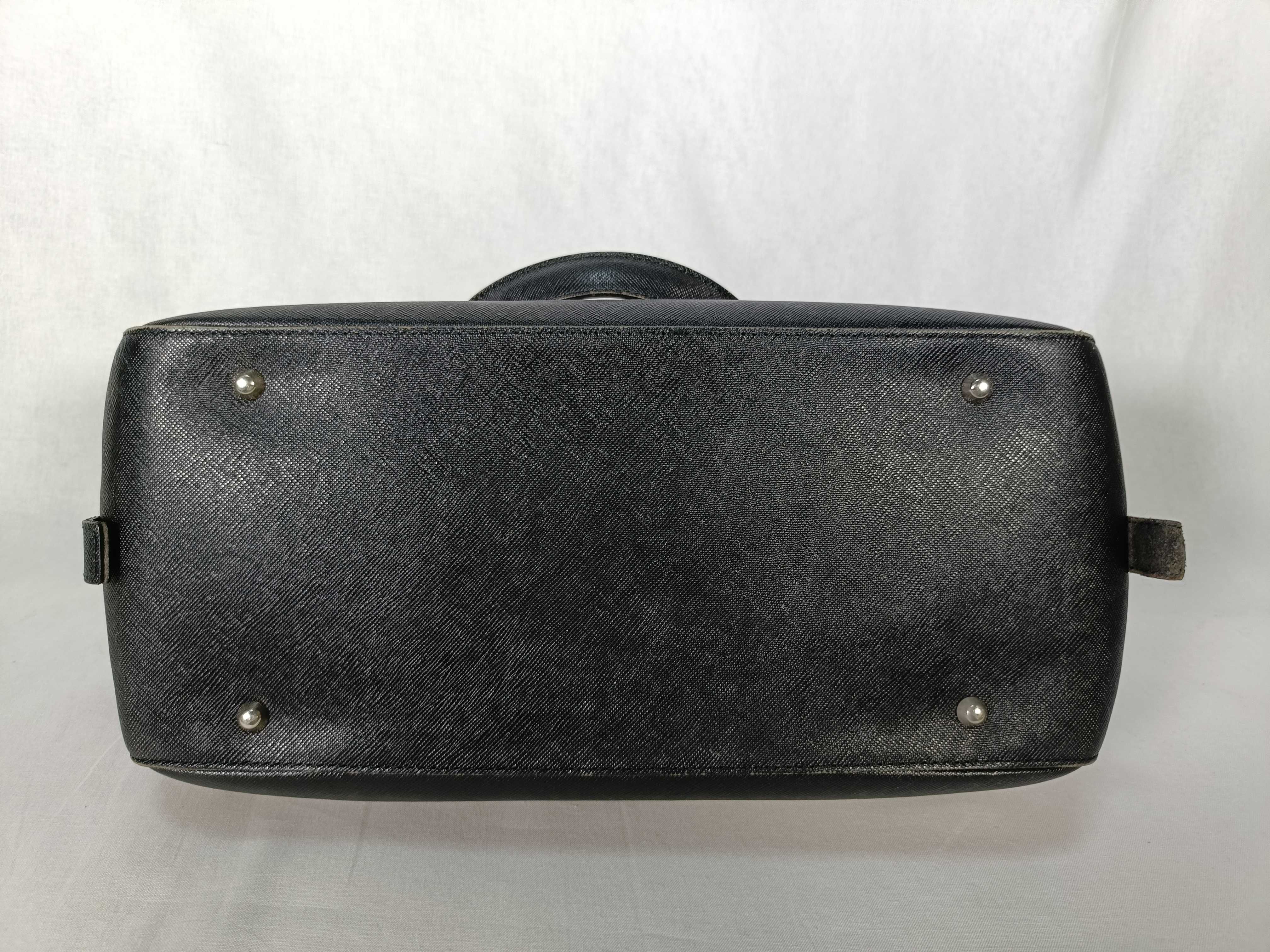 Nova Check Canvas Leather Handbag — view 6