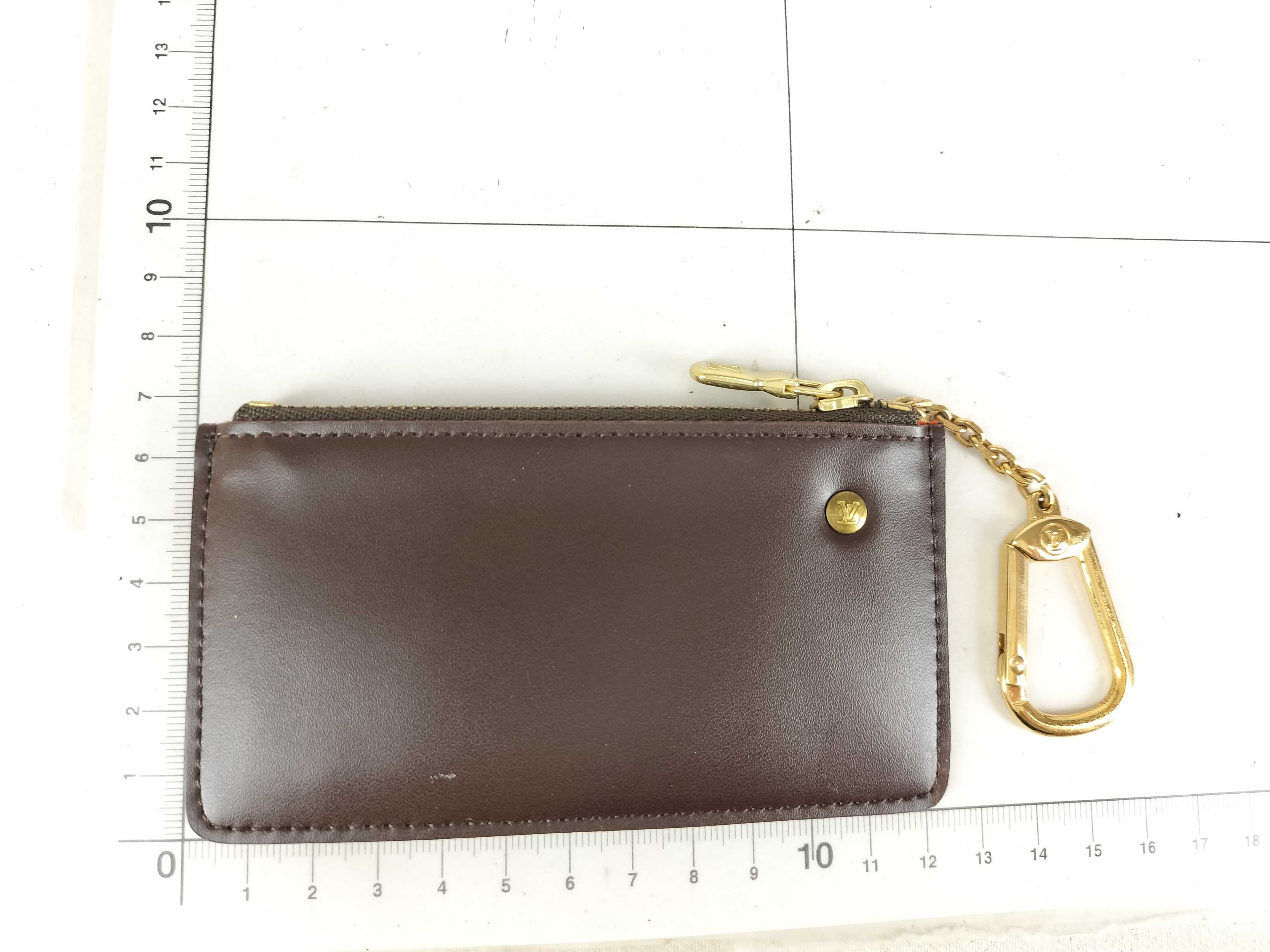 Damier Monogram Pochette Clé Coin Case — view 2