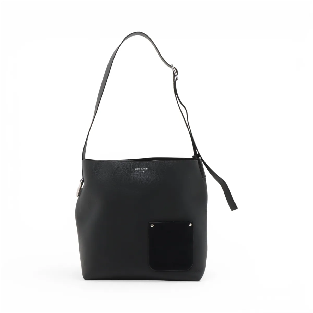 LV Touch Verso Tote M27022, serial number unknown, black.
