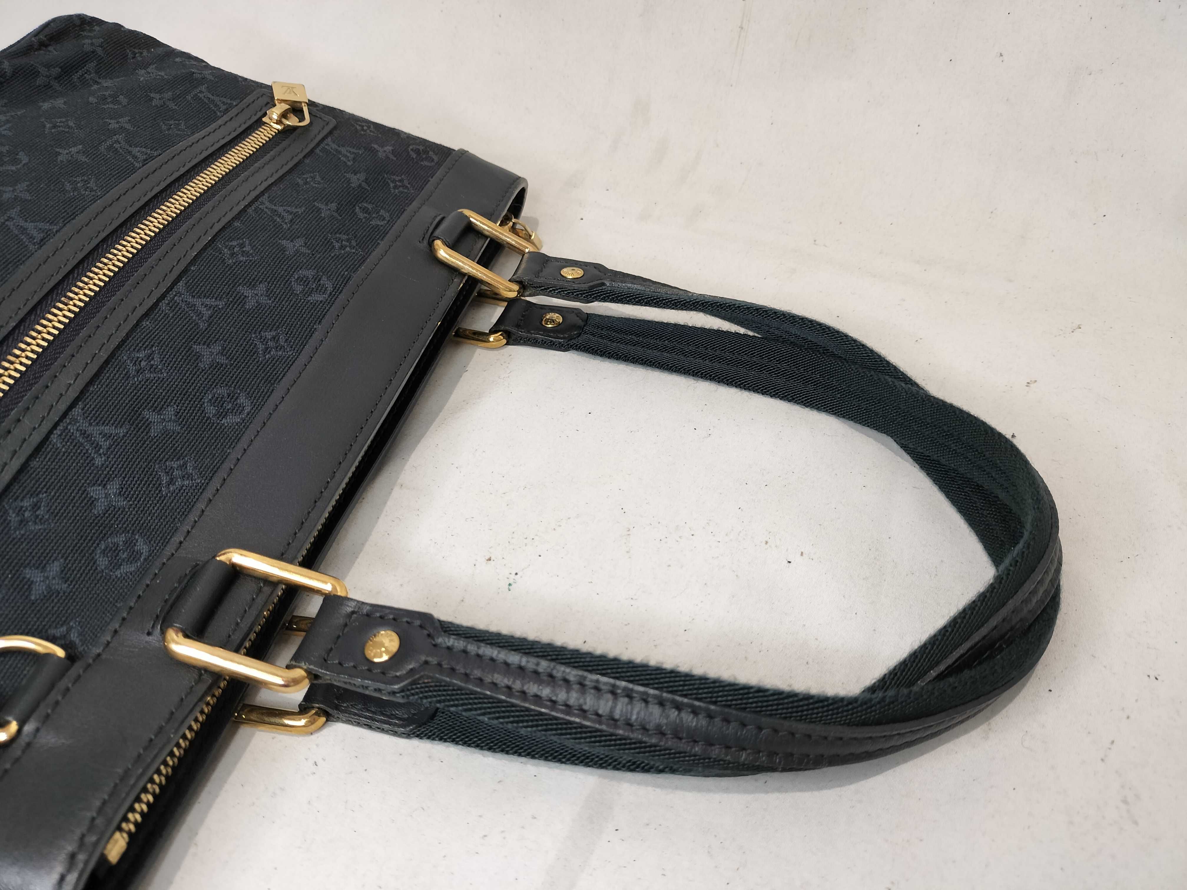 Monogram Mini Lucille PM M92680 SR0083 Navy Handbag — view 3