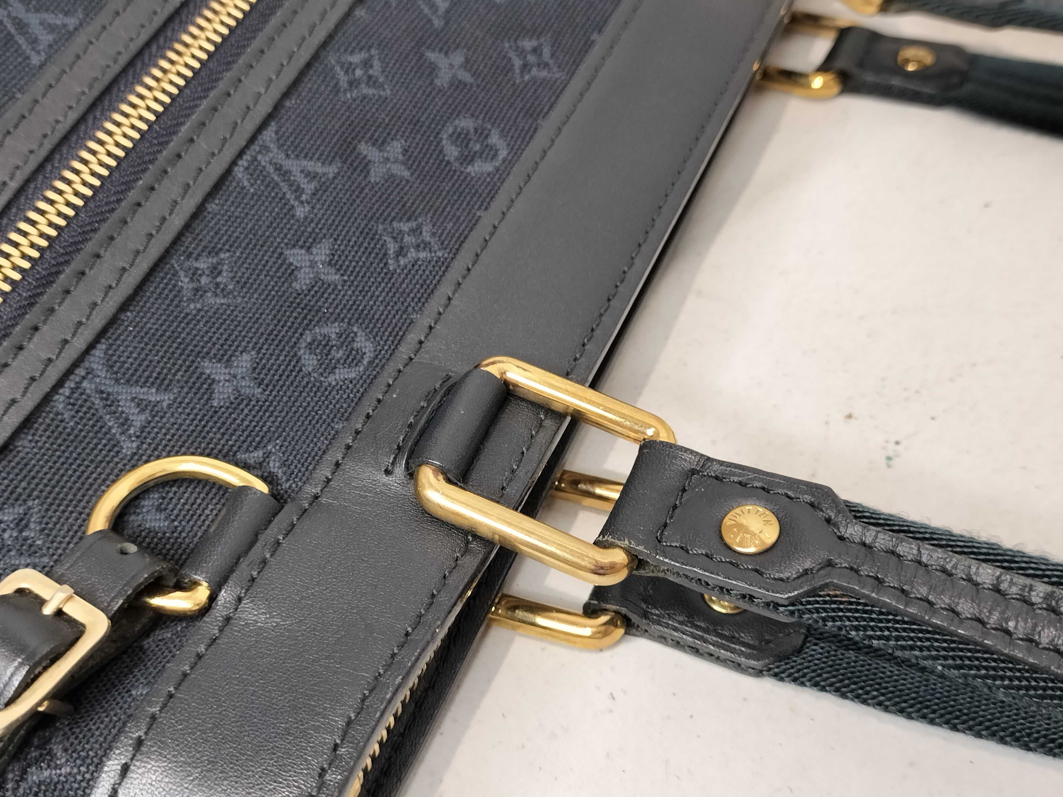 Monogram Mini Lucille PM M92680 SR0083 Navy Handbag — view 5
