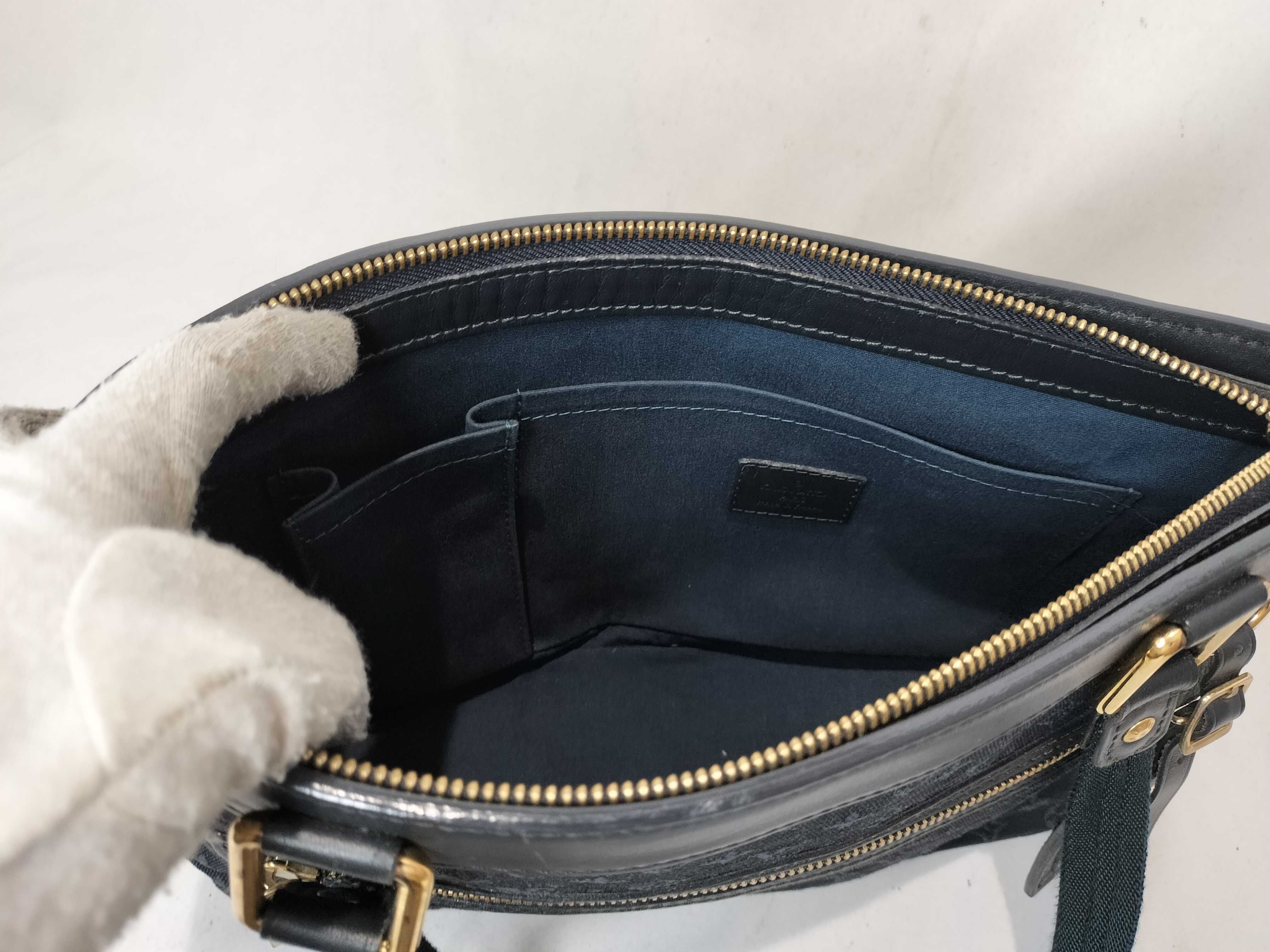 Monogram Mini Lucille PM M92680 SR0083 Navy Handbag — view 9