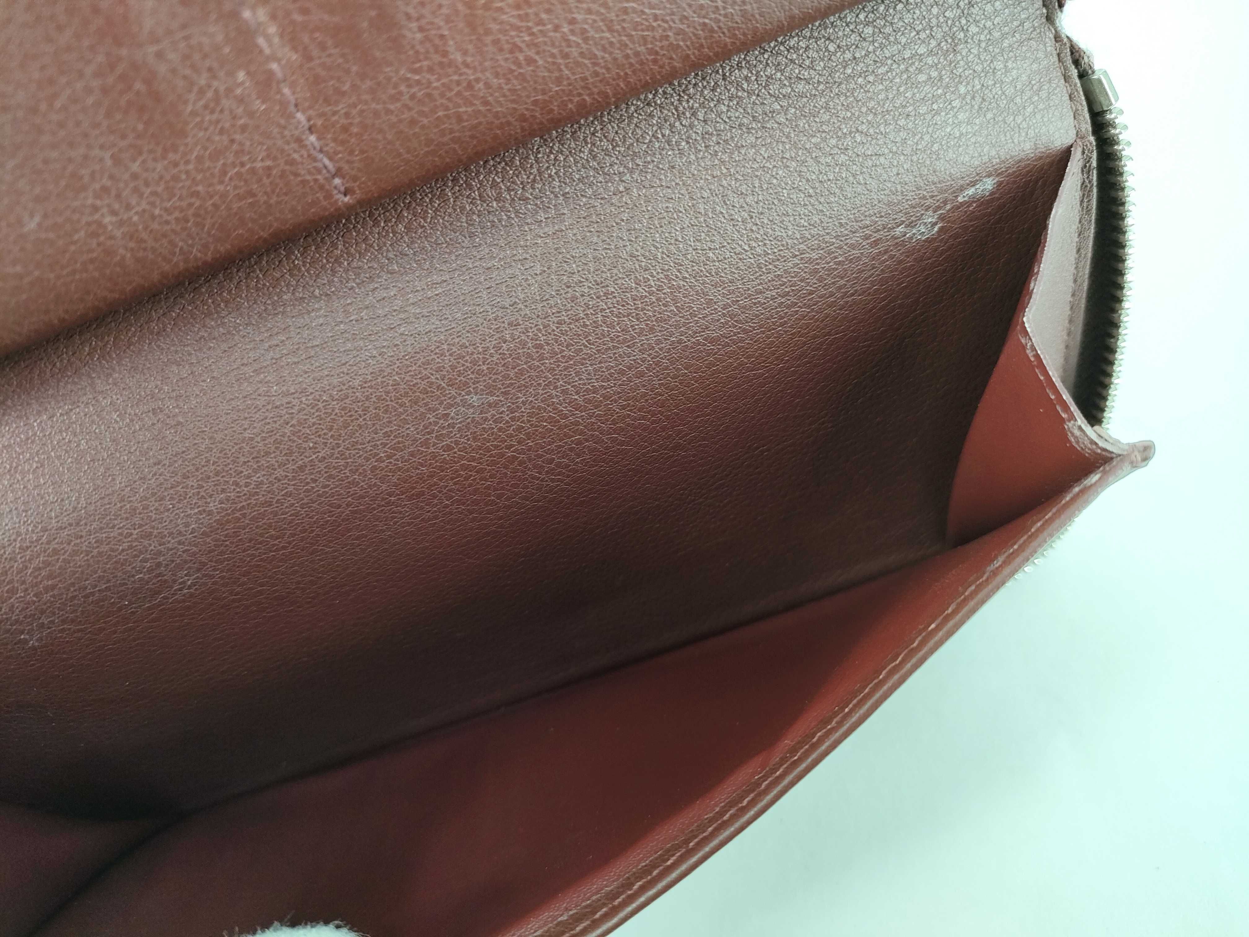 Taiga Zippy Wallet M58410 CA2154 Taurillon Bordeaux Wallet — view 13