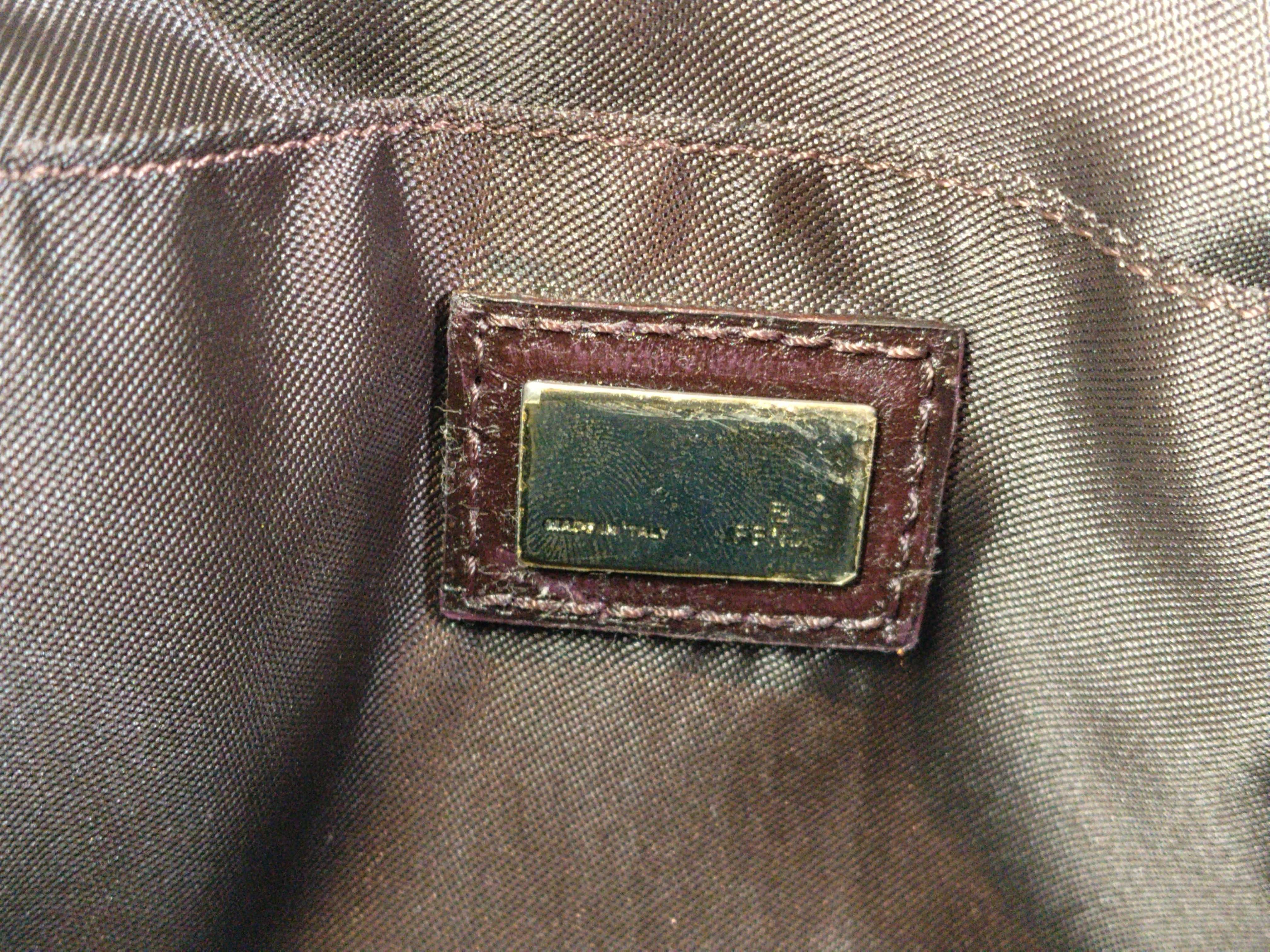 Zucca pattern Fendi Zucca one-shoulder bag — view 12