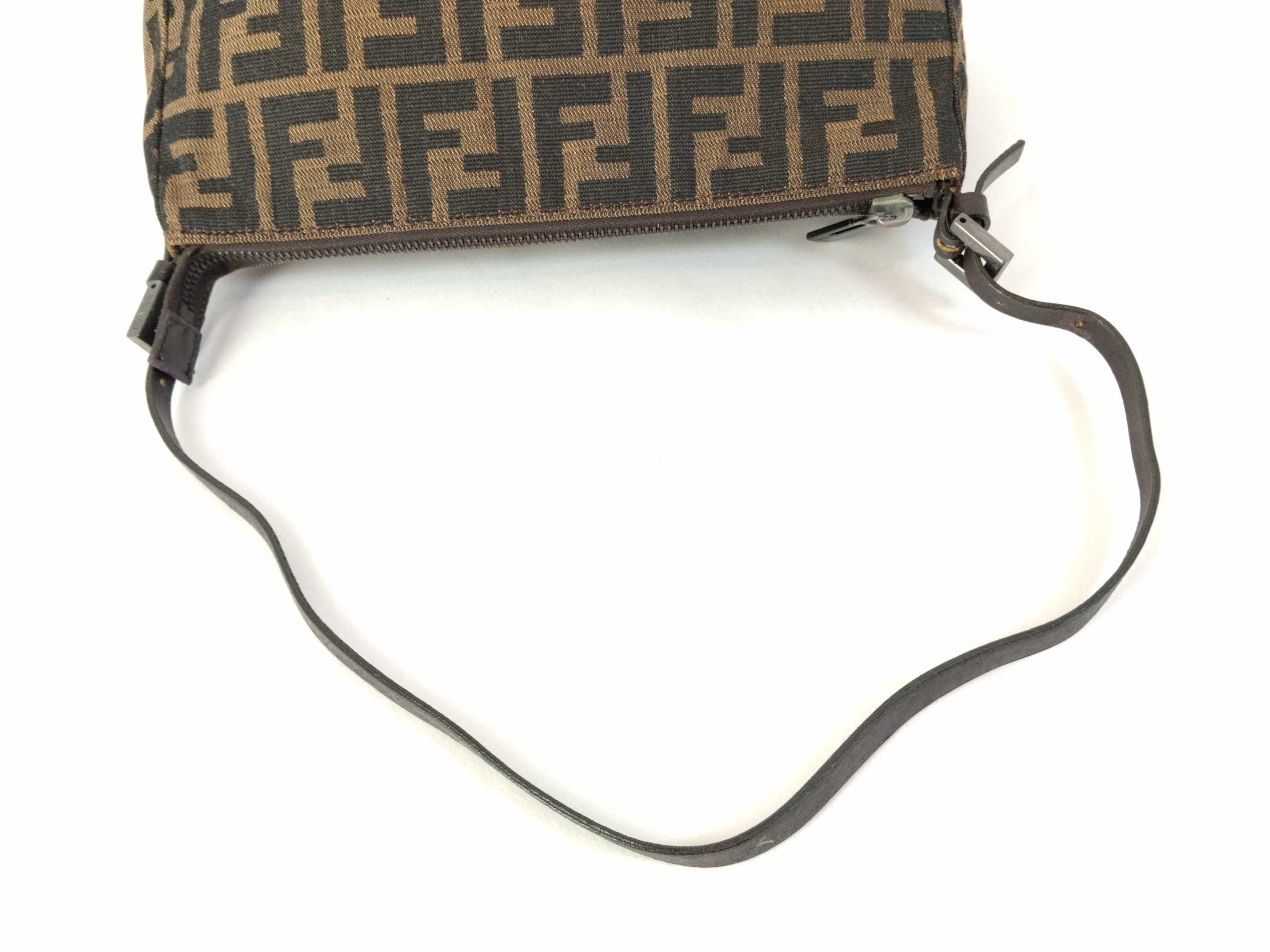 Zucca pattern Fendi Zucca one-shoulder bag — view 3