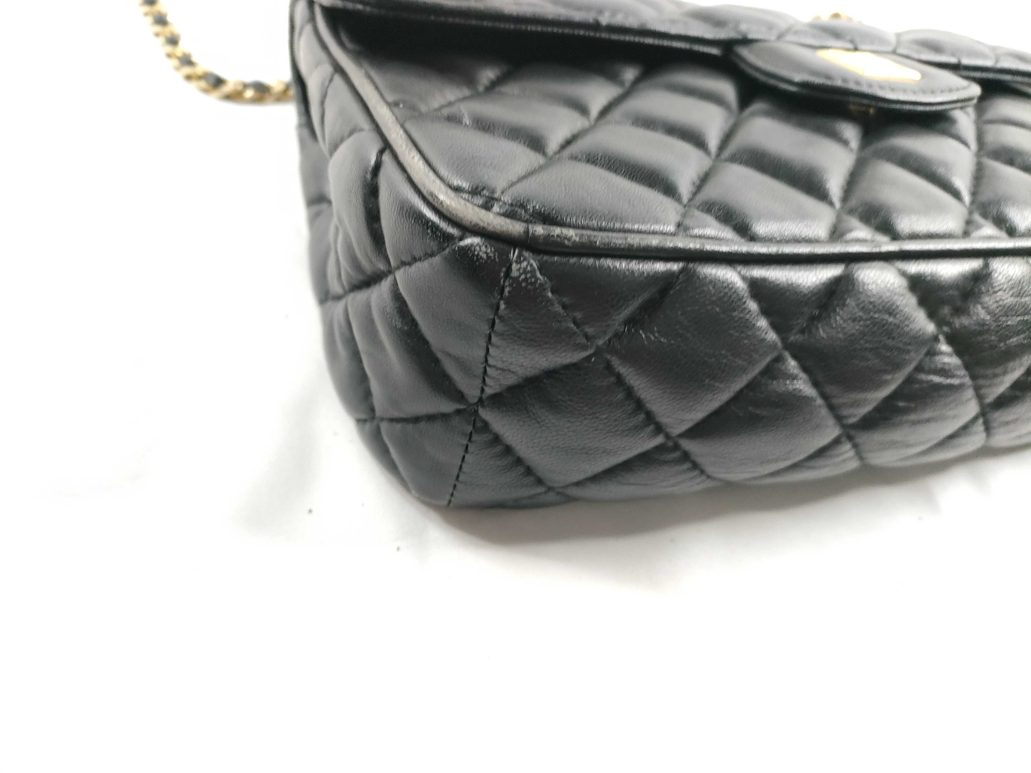 Quilted Chain Shoulder Bag — view 3