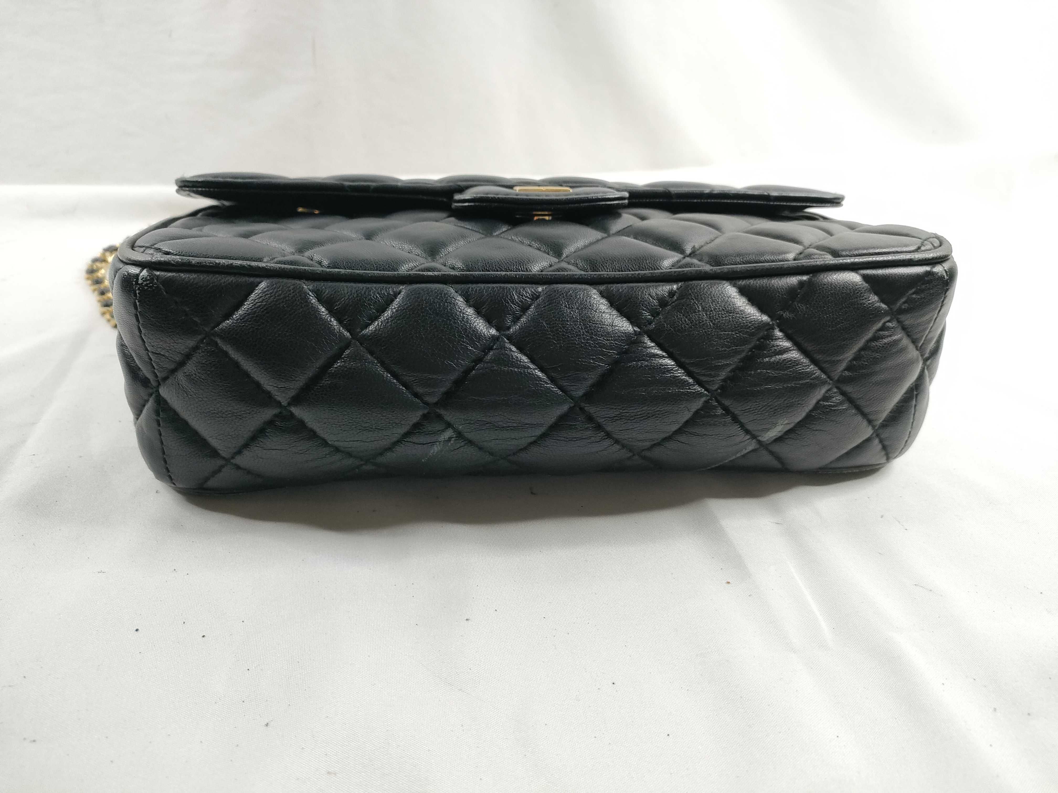 Quilted Chain Shoulder Bag — view 4