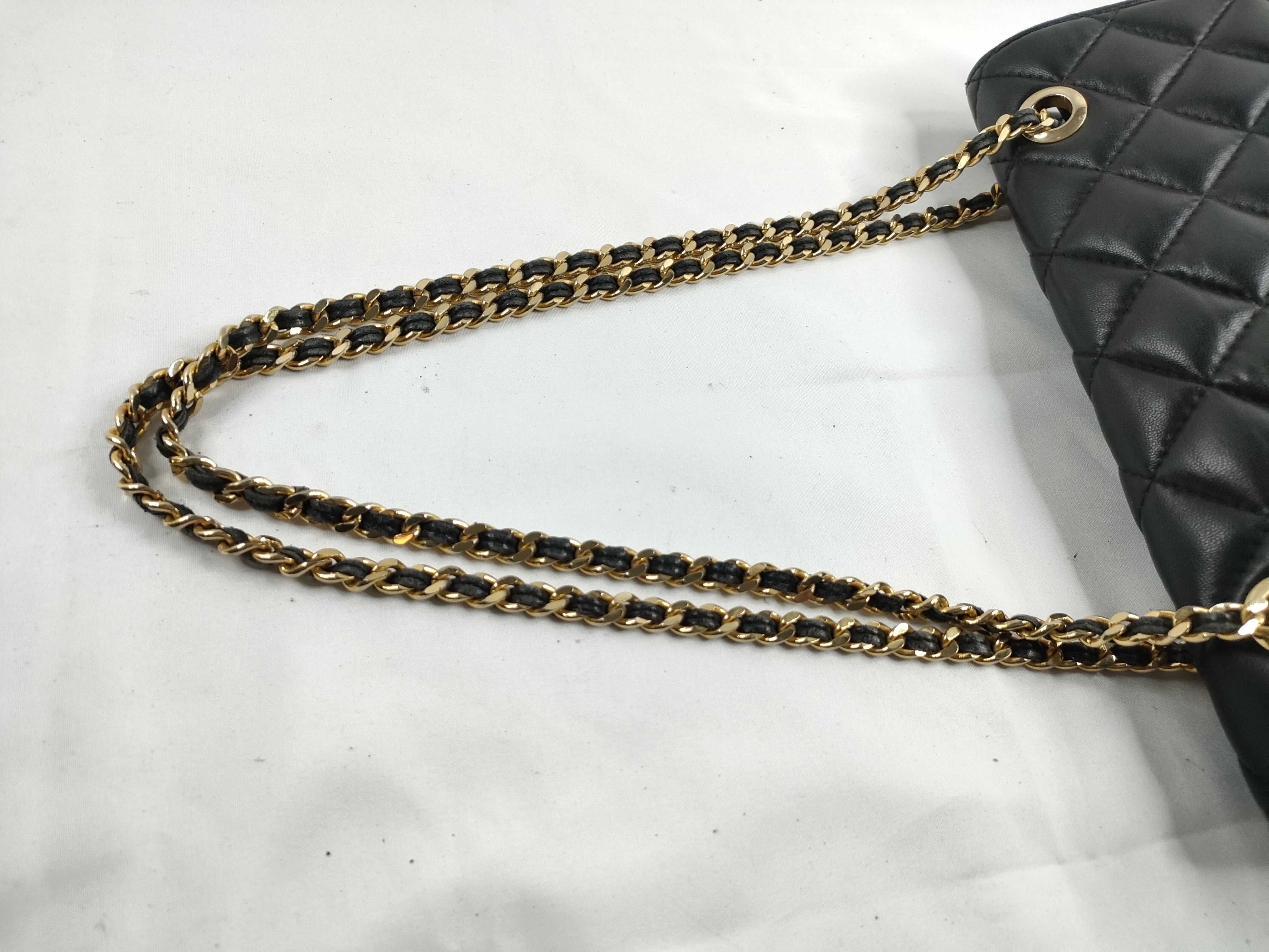Quilted Chain Shoulder Bag — view 6