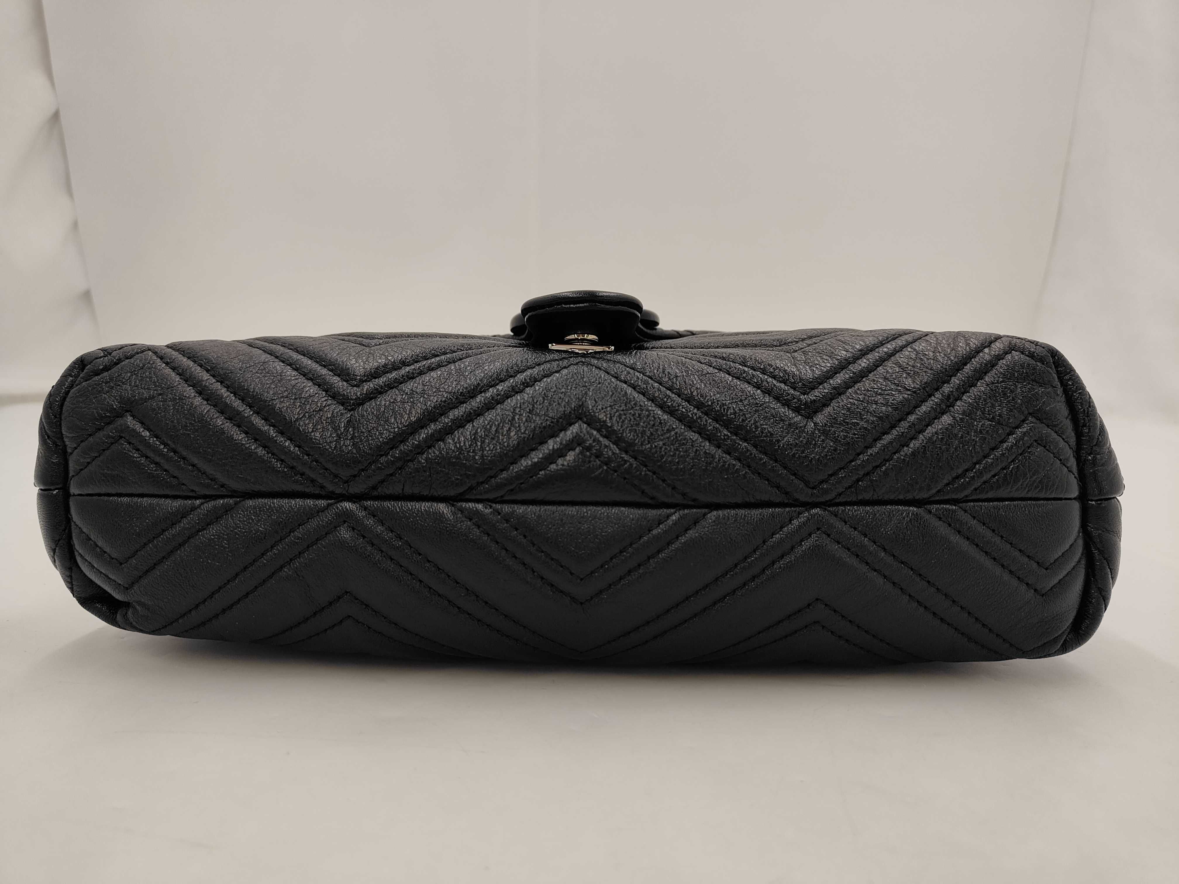 GG Marmont Medium Shoulder Bag, So Black, 850676, Current Model, Official Website Price: ¥429,000, Shoulder Bag — view 3