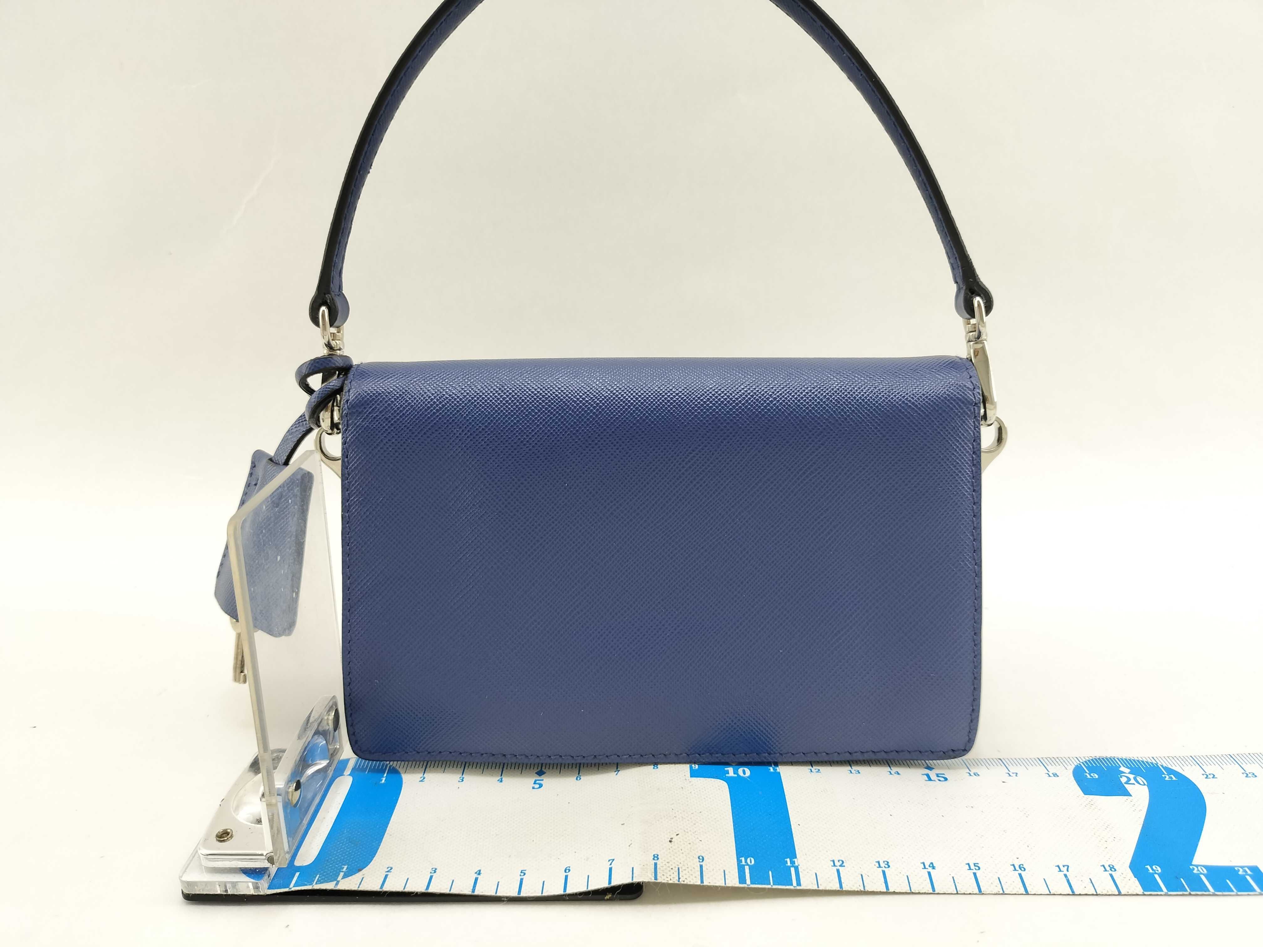 Saffiano Leather Mini 2-Way Bag — view 2