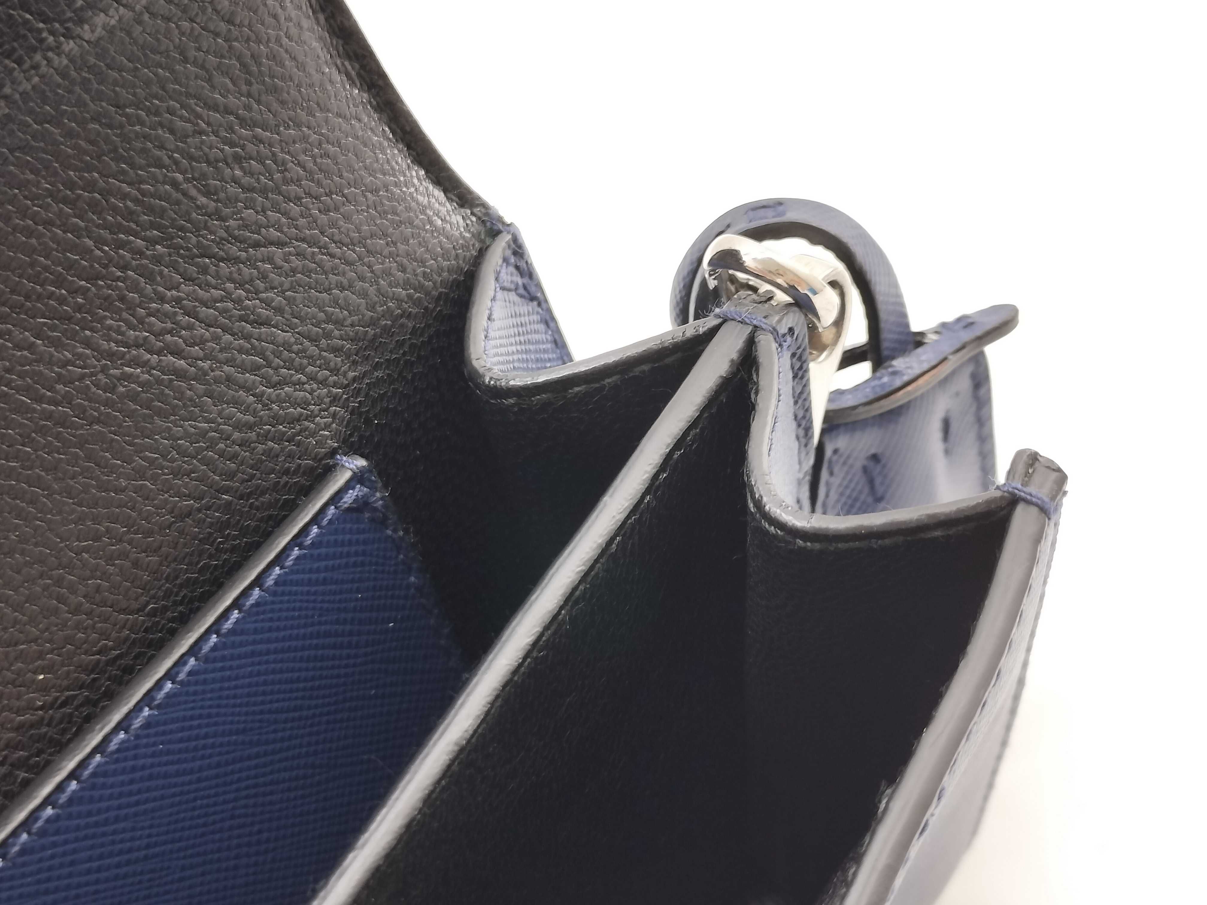 Saffiano Leather Mini 2-Way Bag — view 11