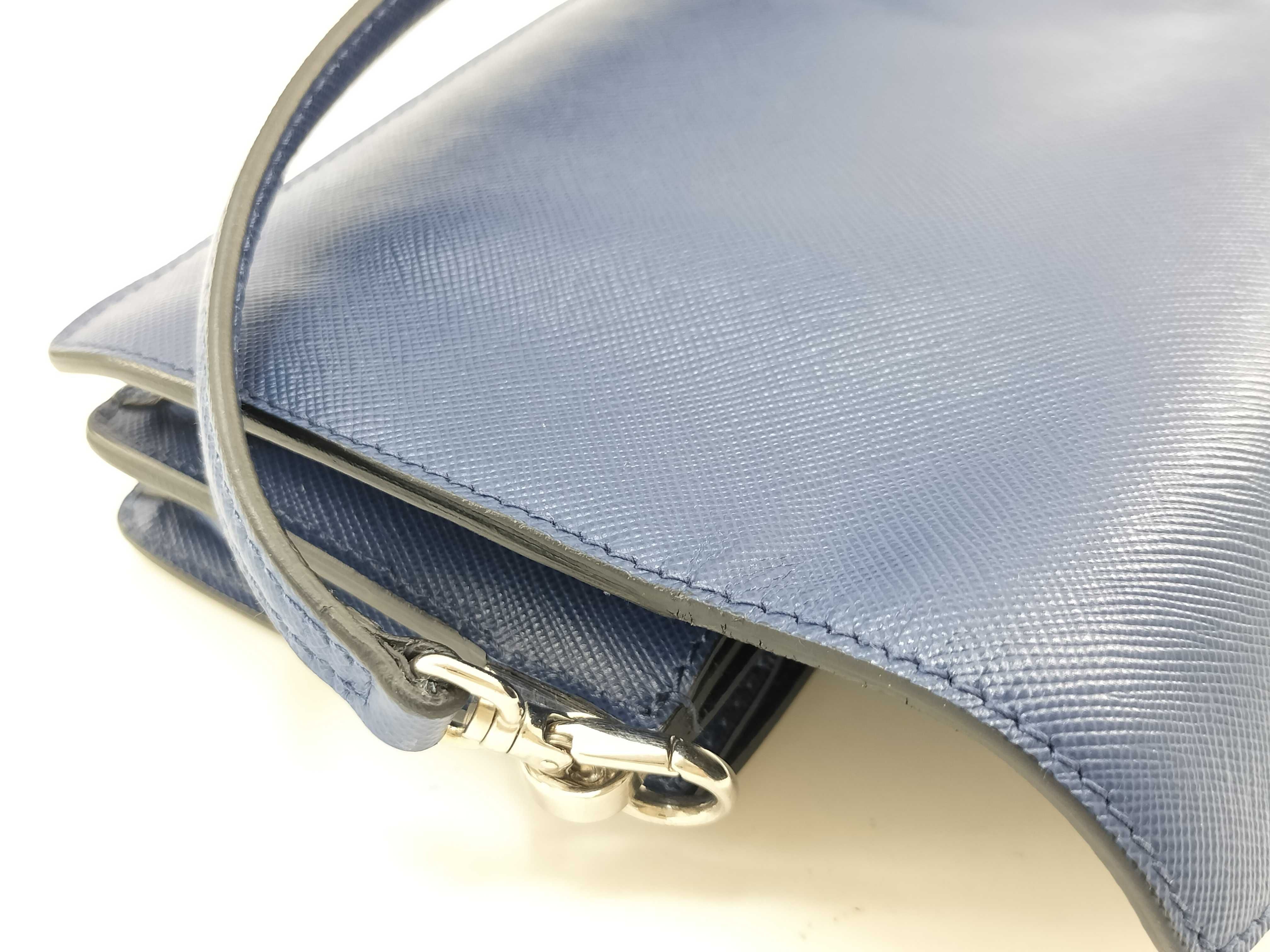 Saffiano Leather Mini 2-Way Bag — view 14