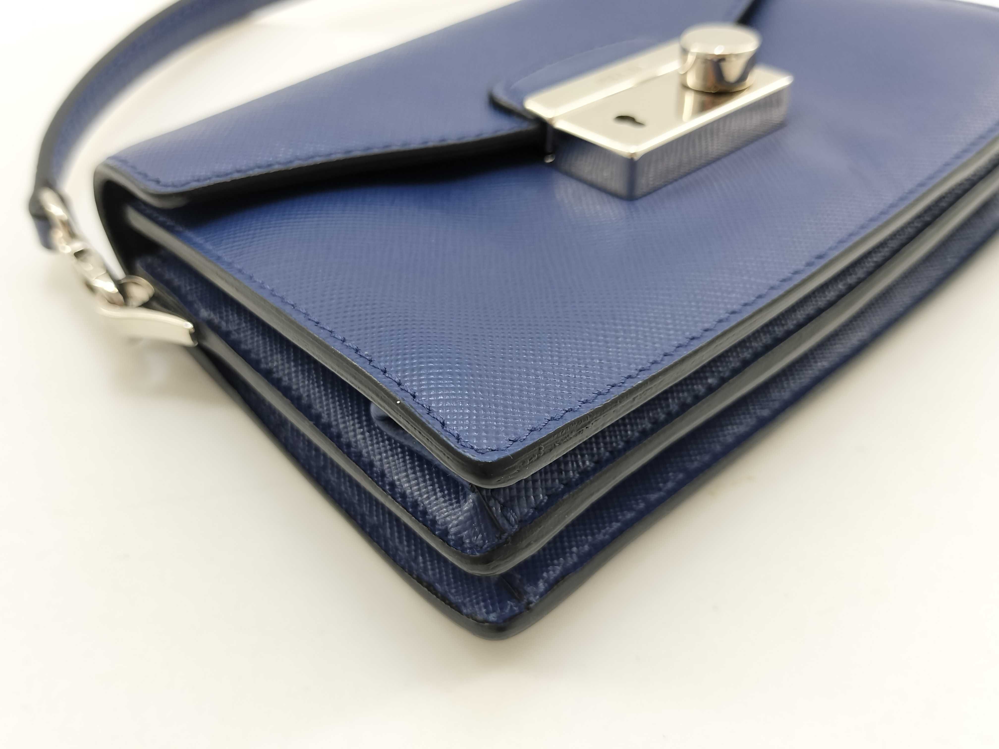 Saffiano Leather Mini 2-Way Bag — view 4