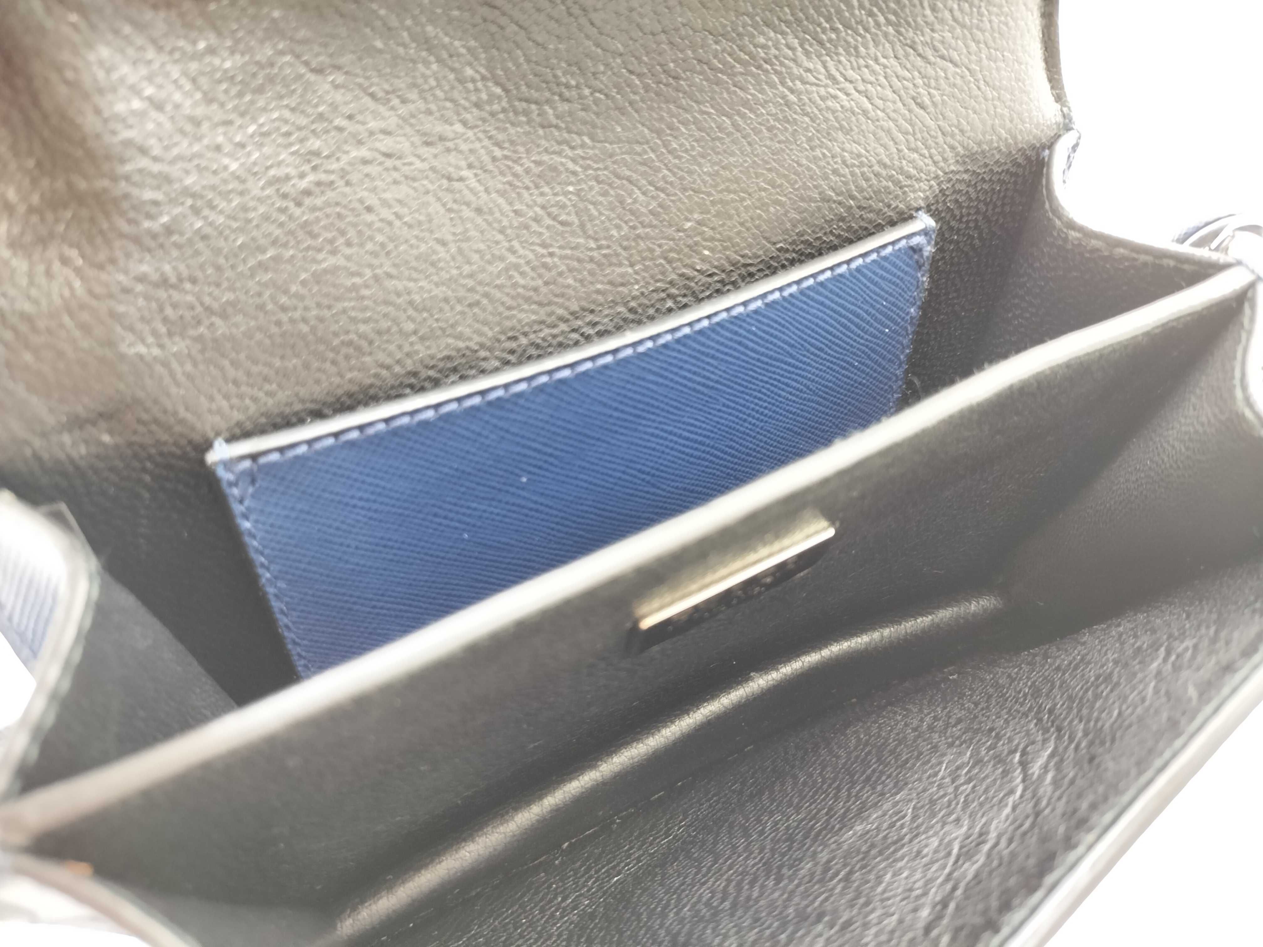 Saffiano Leather Mini 2-Way Bag — view 9