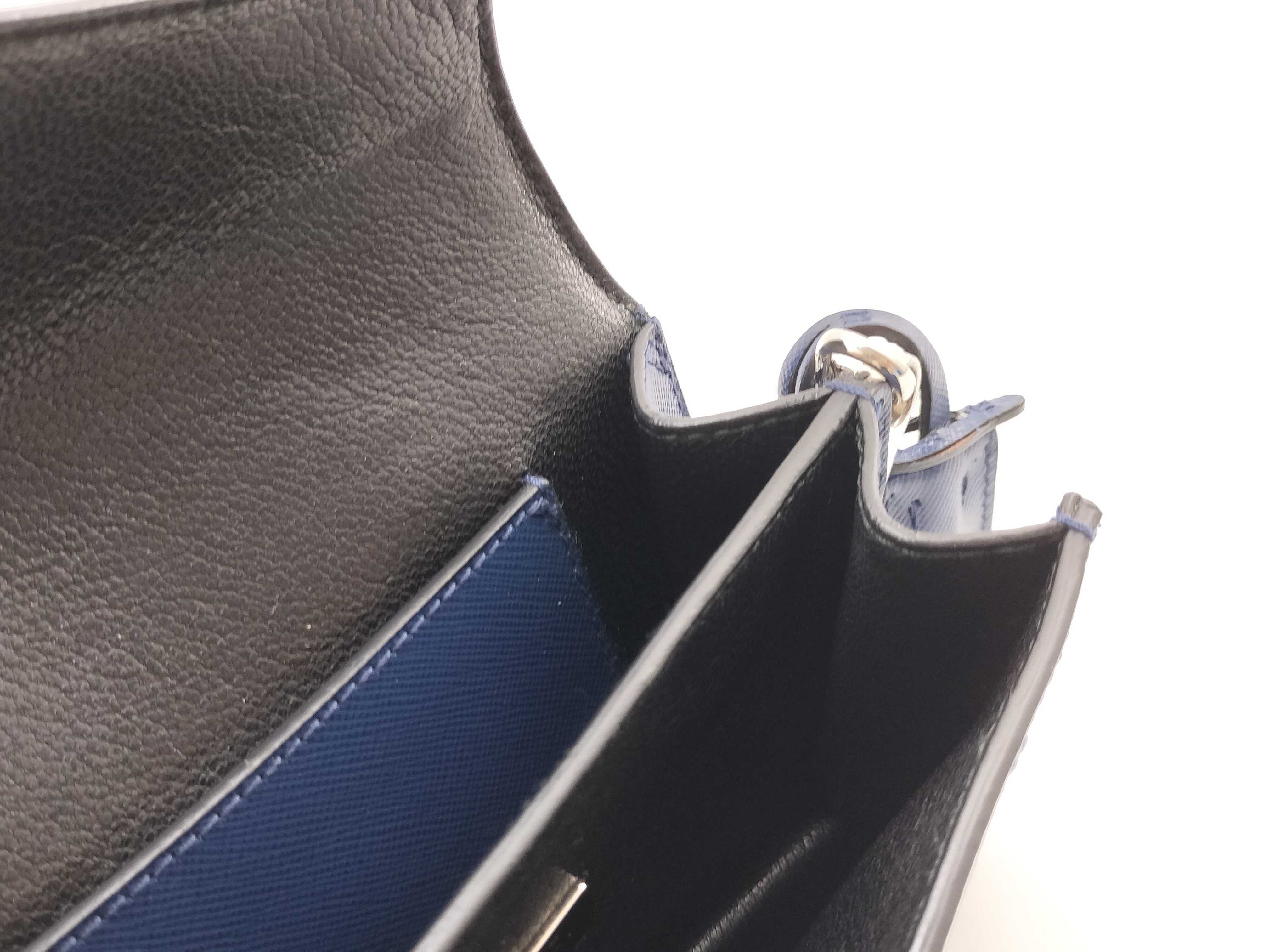 Saffiano Leather Mini 2-Way Bag — view 10