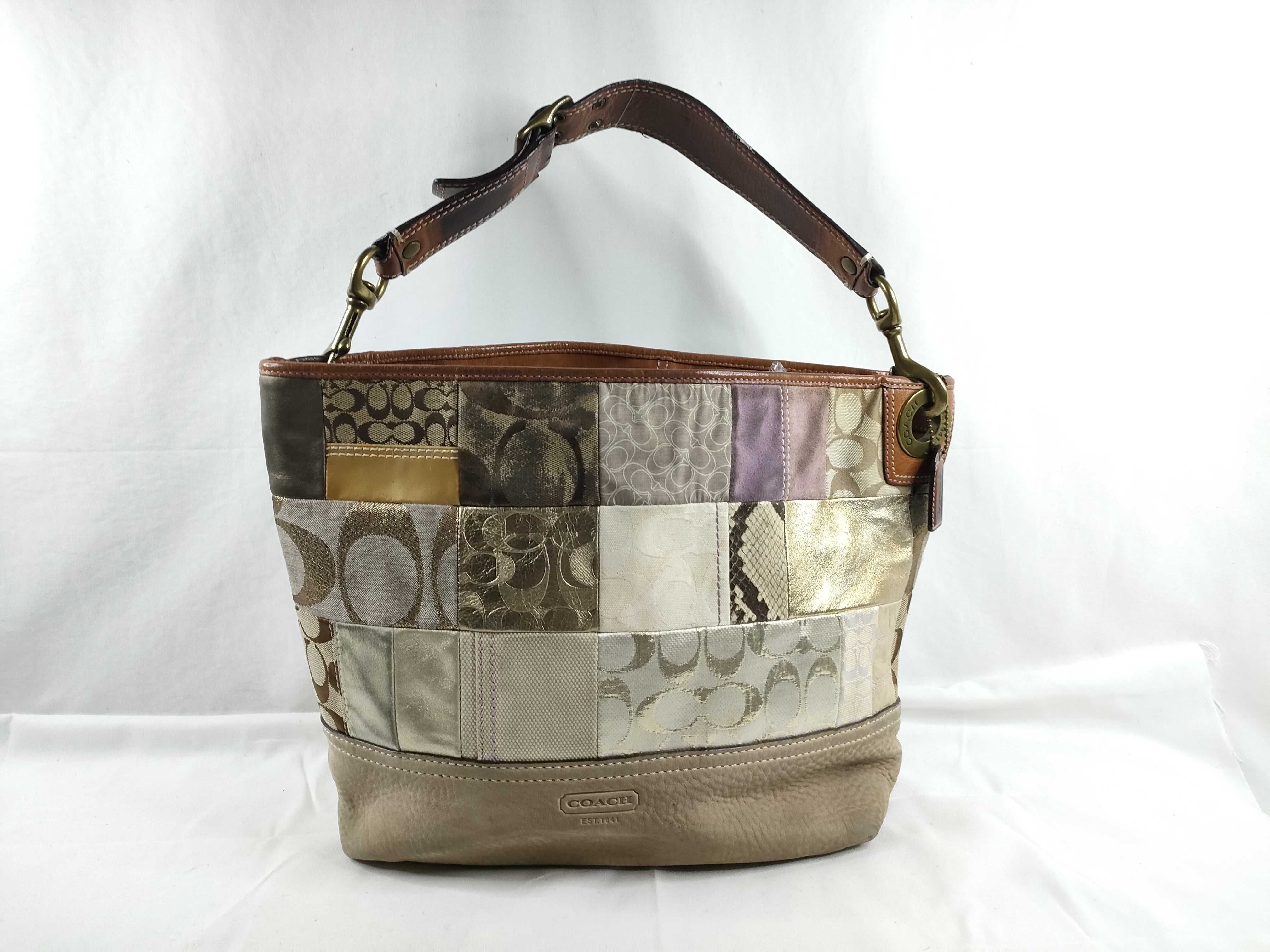 Coach Patchwork One-Shoulder Bag