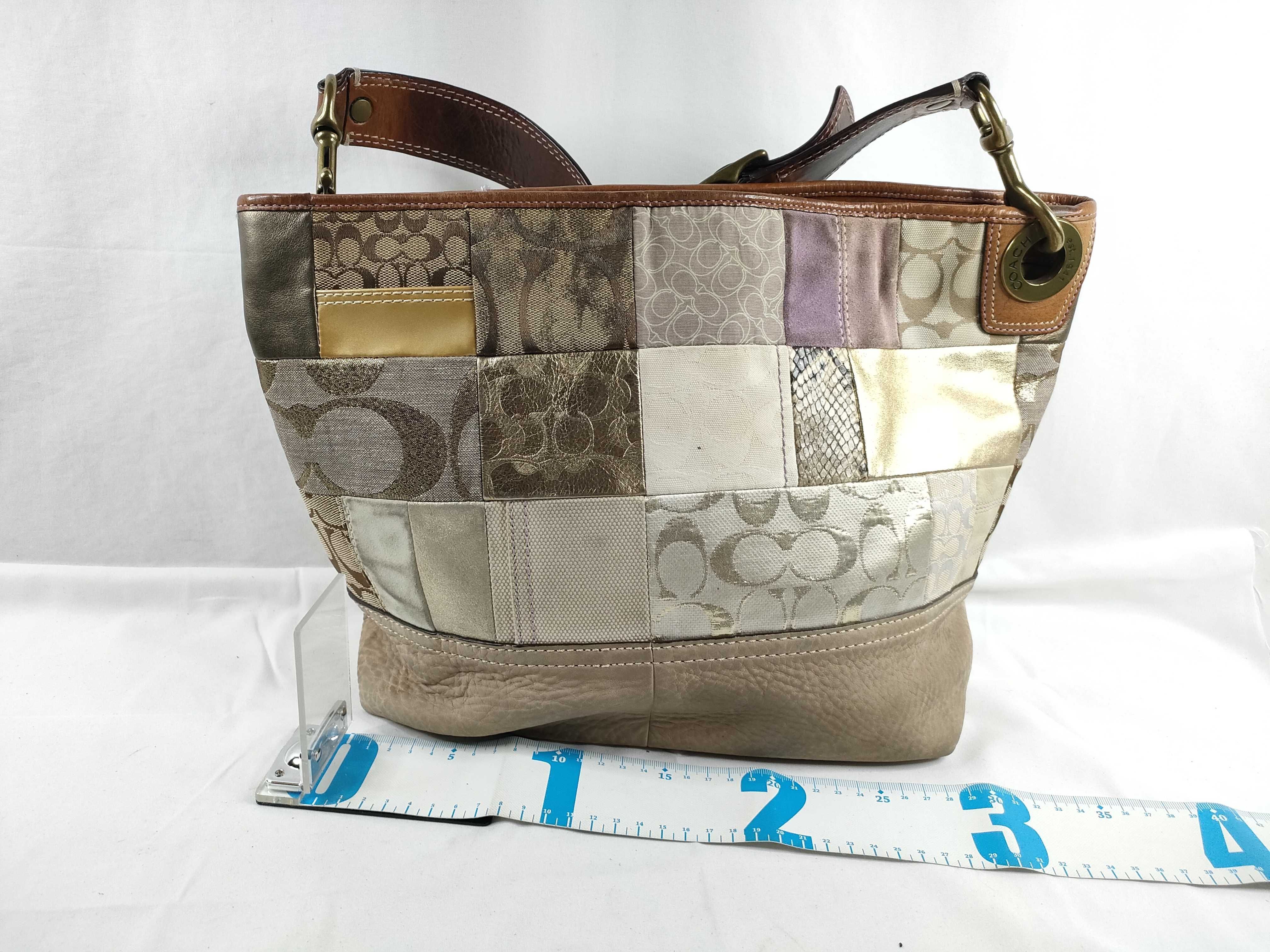 Coach Patchwork One-Shoulder Bag — view 2