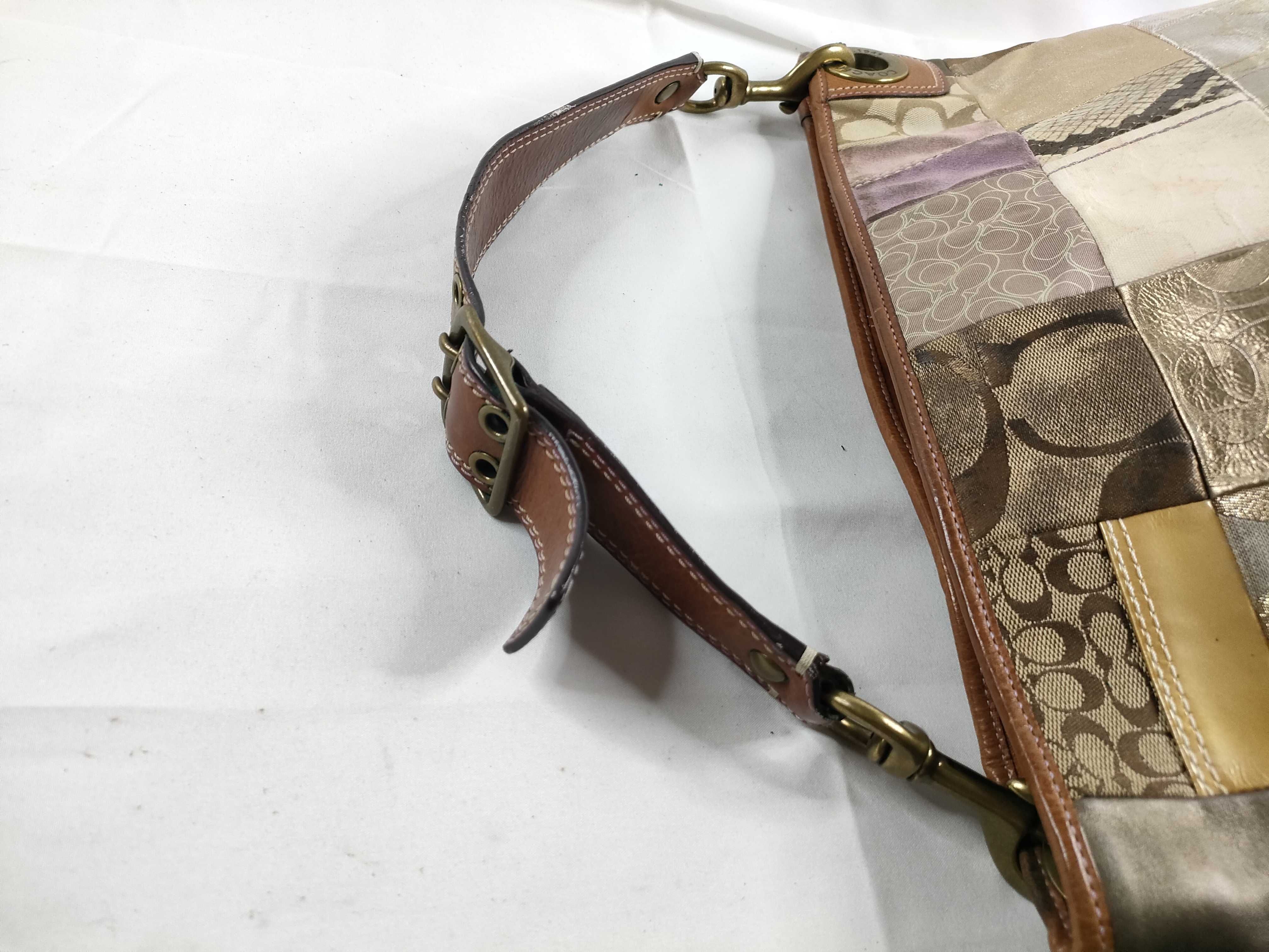 Coach Patchwork One-Shoulder Bag — view 6
