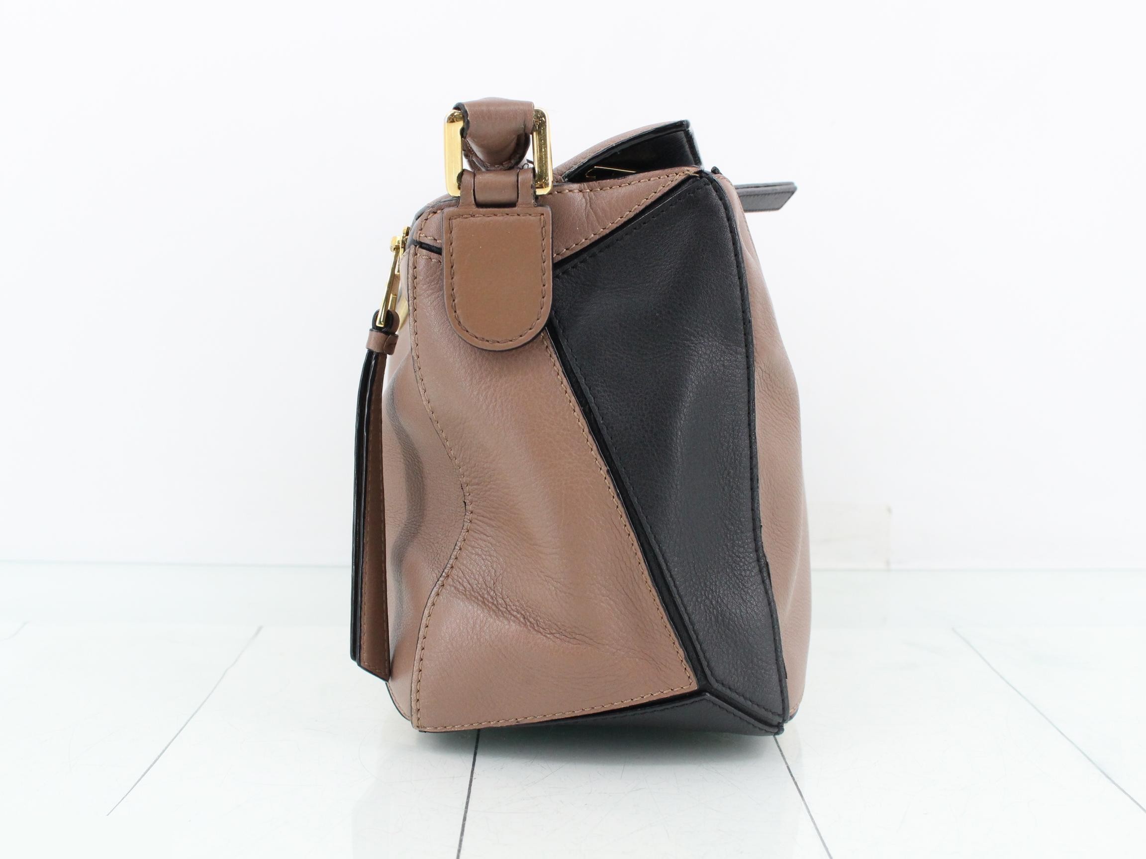 Puzzle Leather 2-Way Handbag — view 4